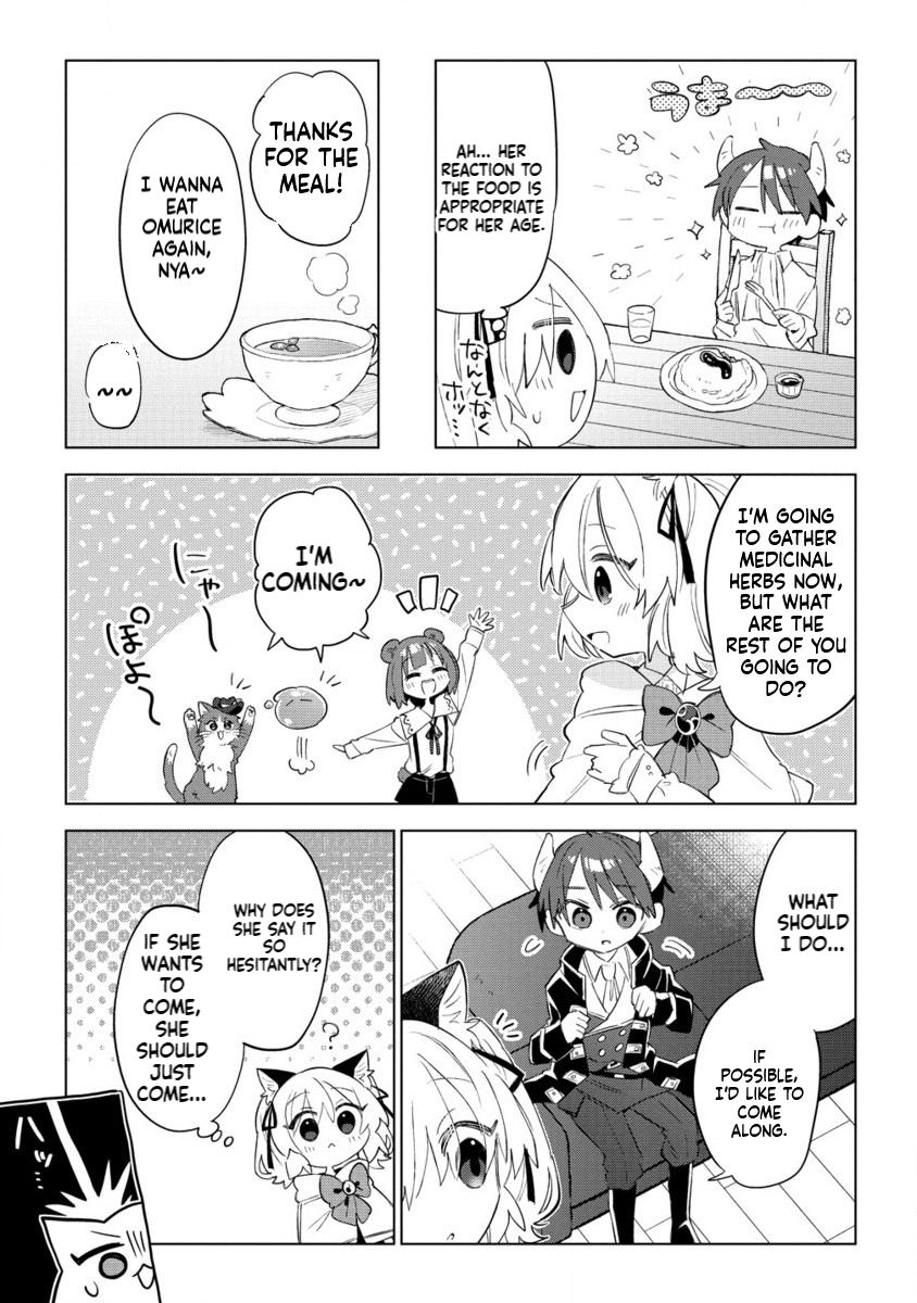 The Cat-Eared Girl Wants to Live a Slow Life in the Forest: I Wanted Something Fluffy, but I didn't Ask for a Saintess or a Prince Chapter 9.2 Page 7