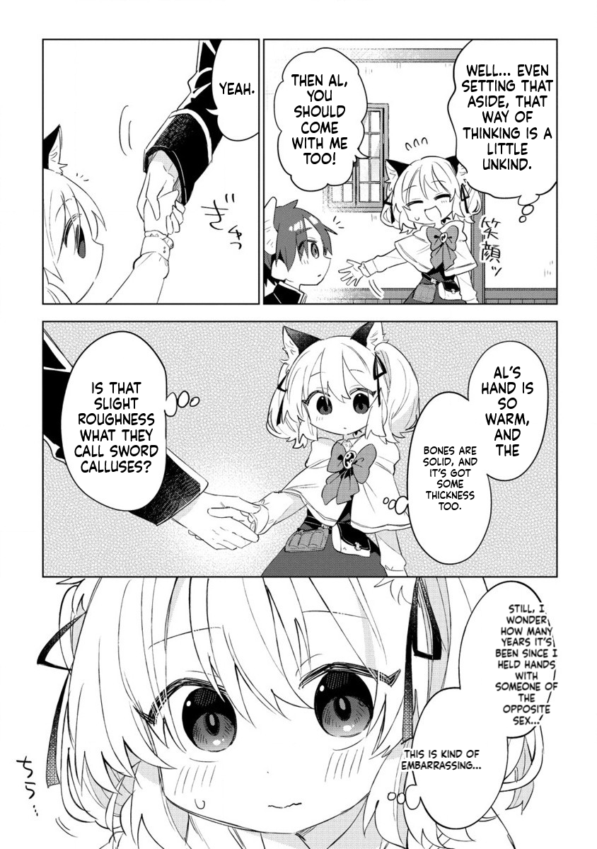 The Cat-Eared Girl Wants to Live a Slow Life in the Forest: I Wanted Something Fluffy, but I didn't Ask for a Saintess or a Prince Chapter 9.2 Page 9
