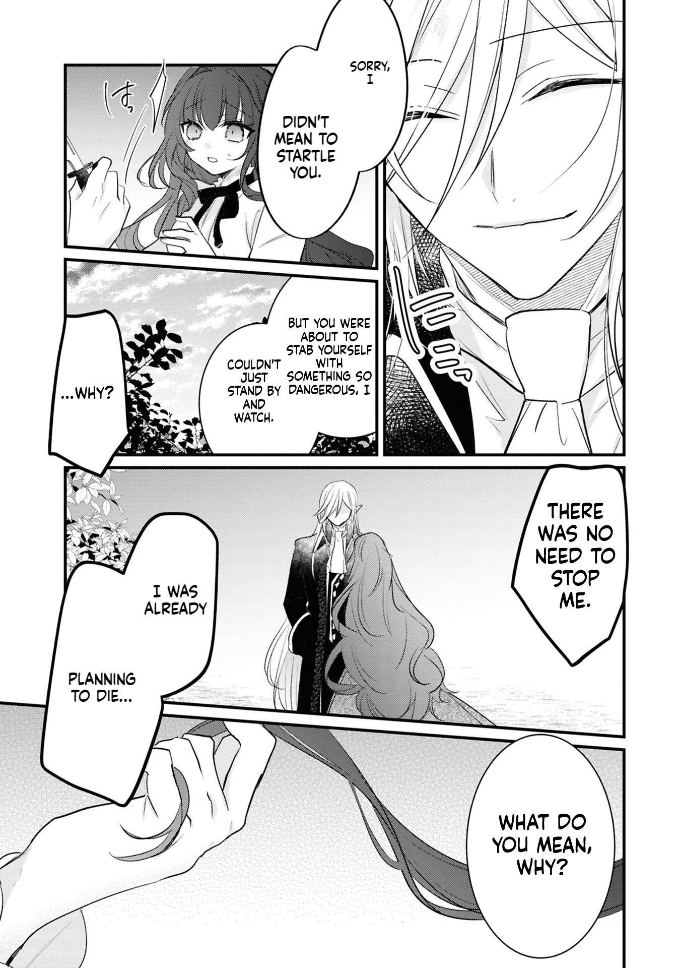 The Death-Seeking Young Lady is Doted on by a Vampire  Chapter 1 Page 30
