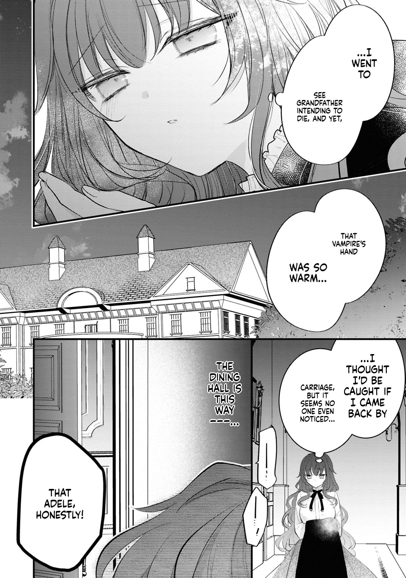 The Death-Seeking Young Lady is Doted on by a Vampire  Chapter 2 Page 11