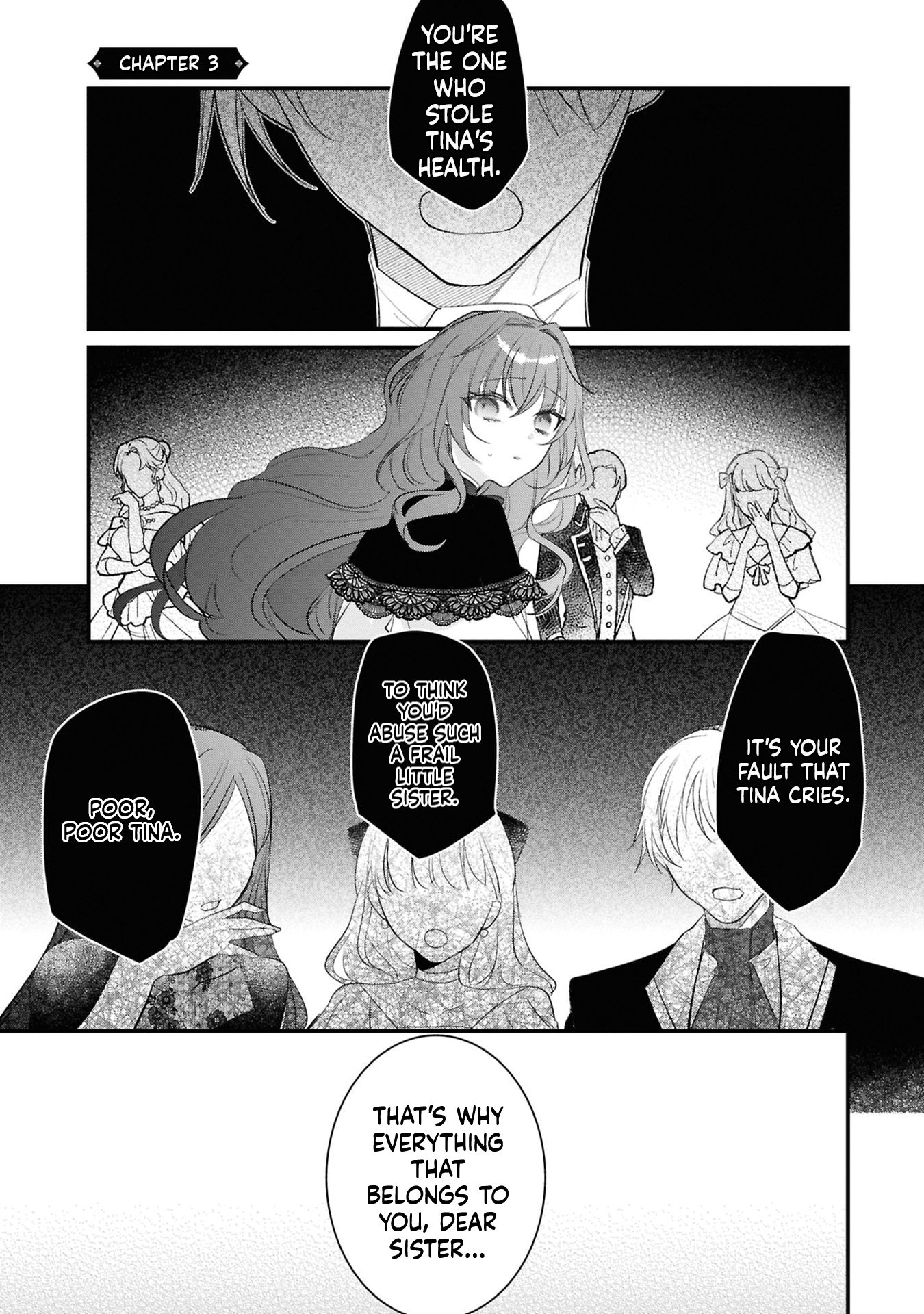 The Death-Seeking Young Lady is Doted on by a Vampire  Chapter 3 Page 2