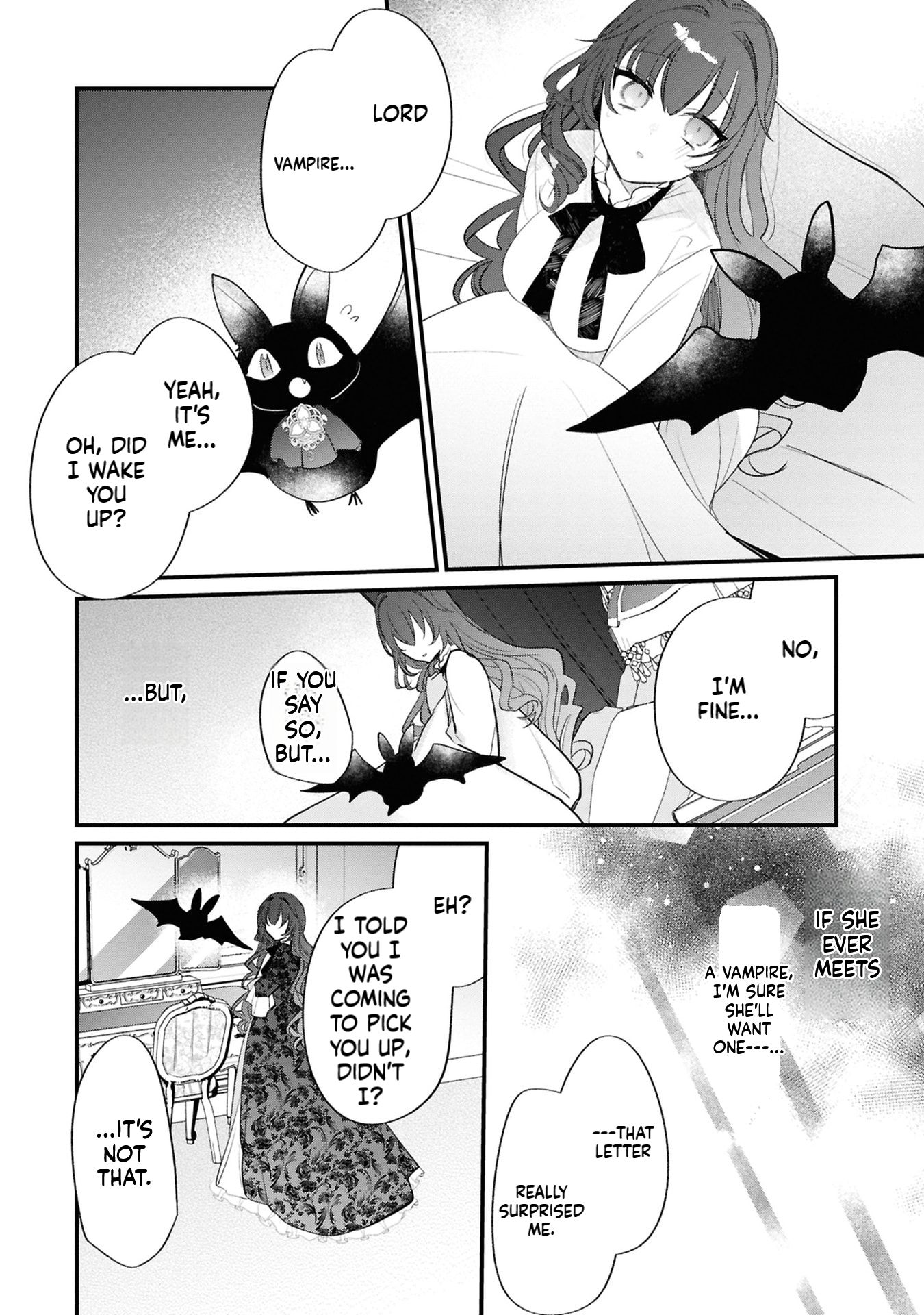 The Death-Seeking Young Lady is Doted on by a Vampire  Chapter 3 Page 5