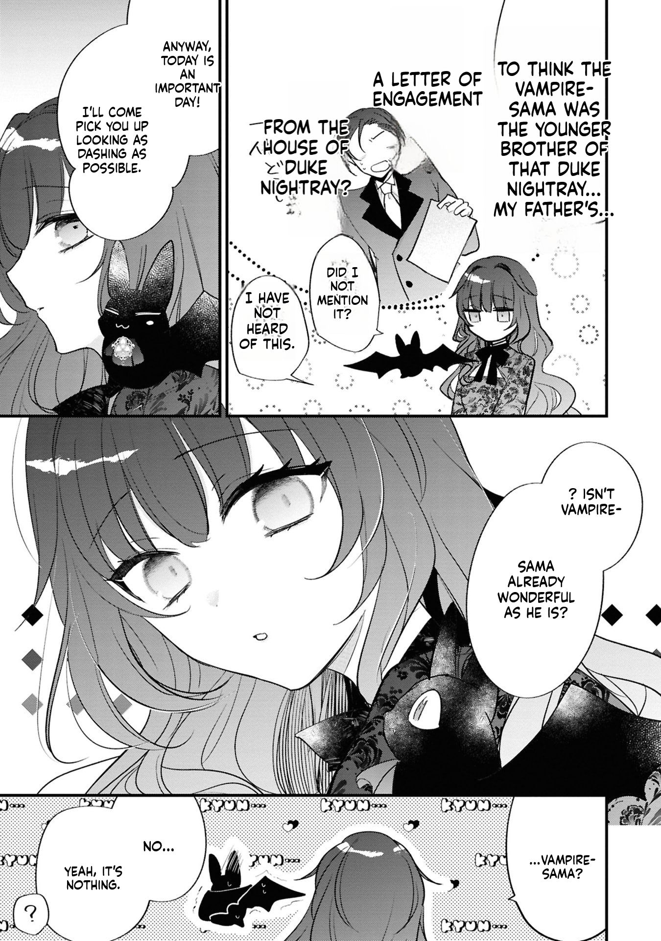 The Death-Seeking Young Lady is Doted on by a Vampire  Chapter 3 Page 6