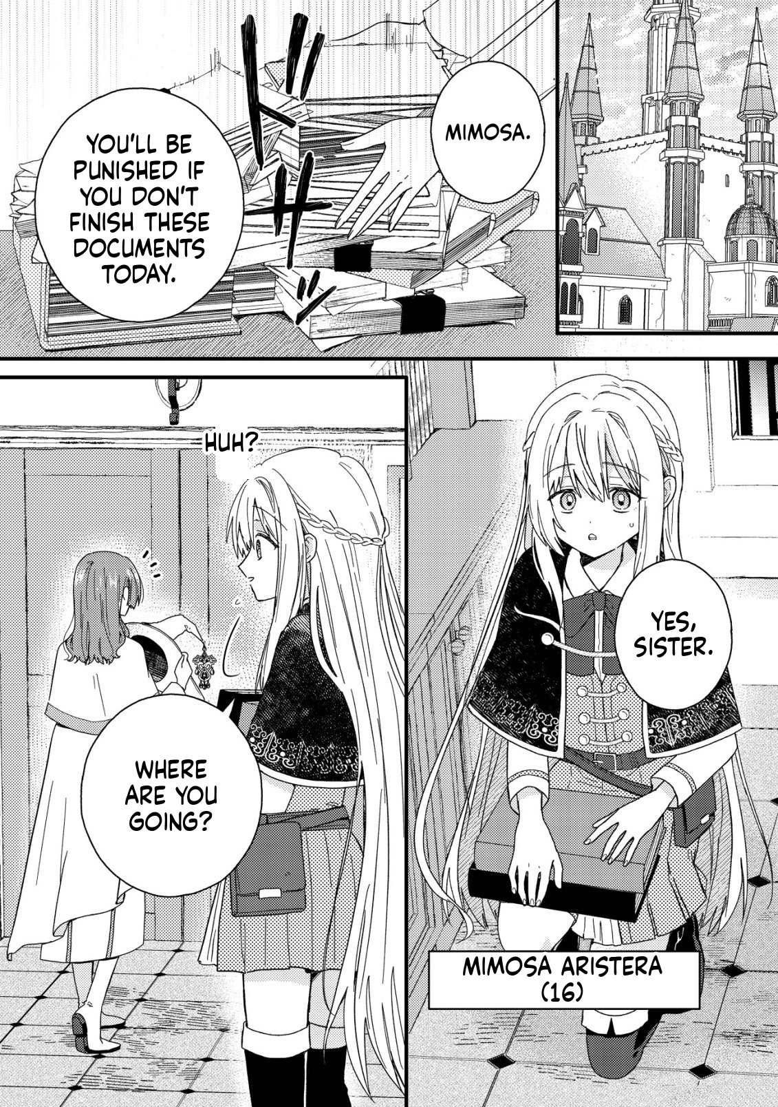 The Diary of Mimosa the Origami Artisan: I Was a Sickly Girl but I Reincarnated into Another World Chapter 1 Page 6