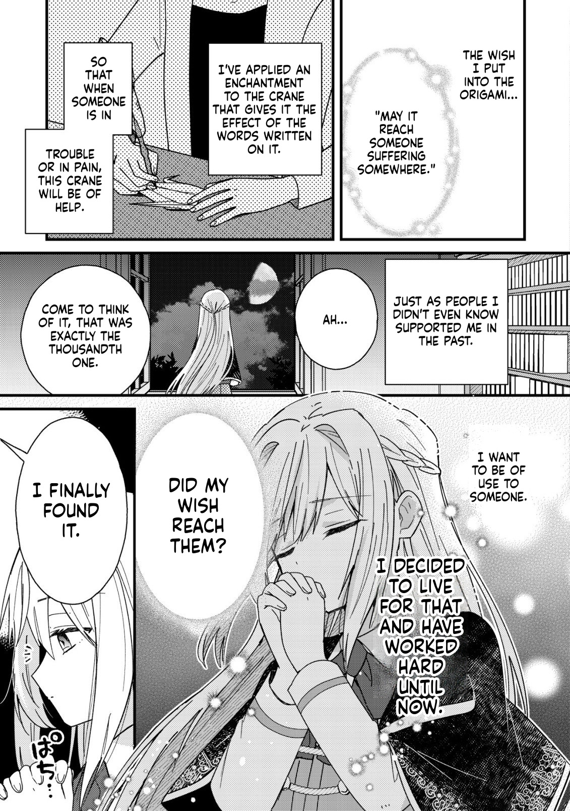 The Diary of Mimosa the Origami Artisan: I Was a Sickly Girl but I Reincarnated into Another World Chapter 1 Page 29