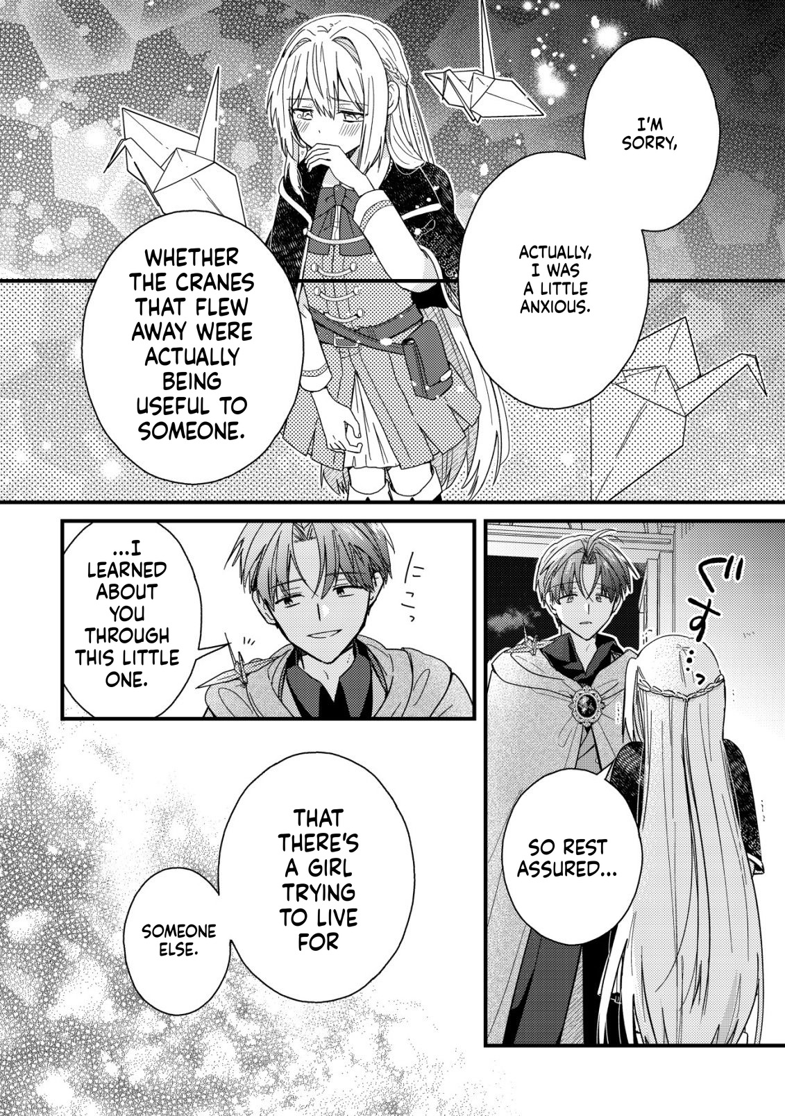 The Diary of Mimosa the Origami Artisan: I Was a Sickly Girl but I Reincarnated into Another World Chapter 1 Page 34