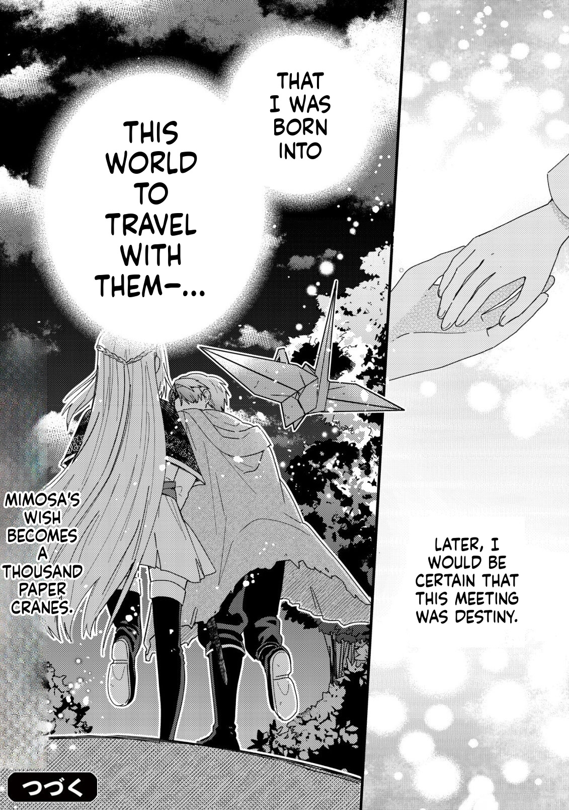 The Diary of Mimosa the Origami Artisan: I Was a Sickly Girl but I Reincarnated into Another World Chapter 1 Page 40