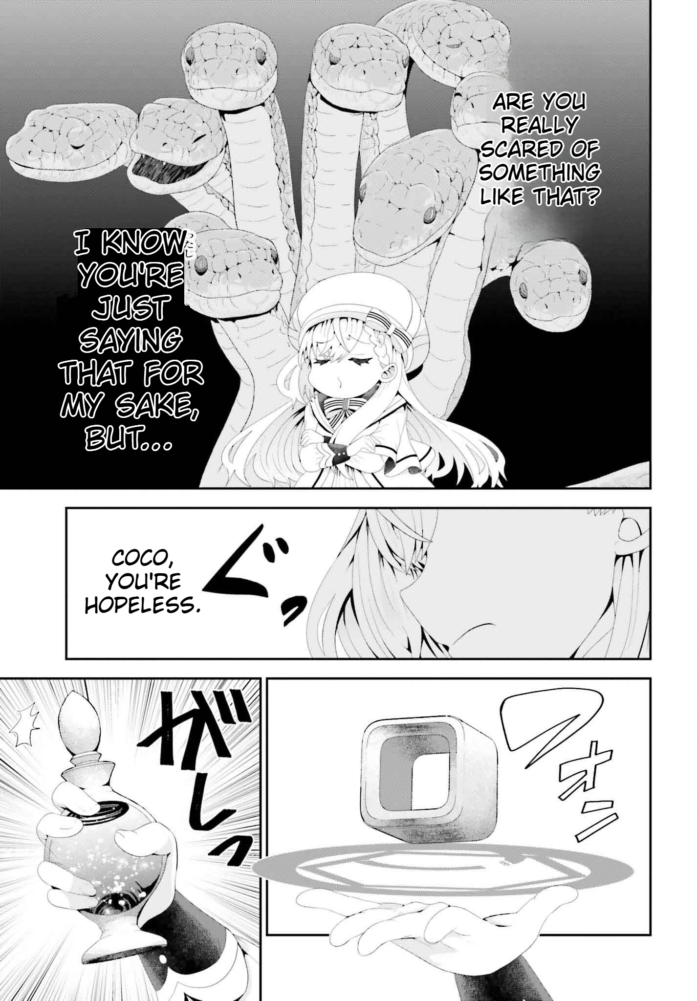 The genius alchemist's leisurely, slow-life journey begins! Chapter 4 Page 7
