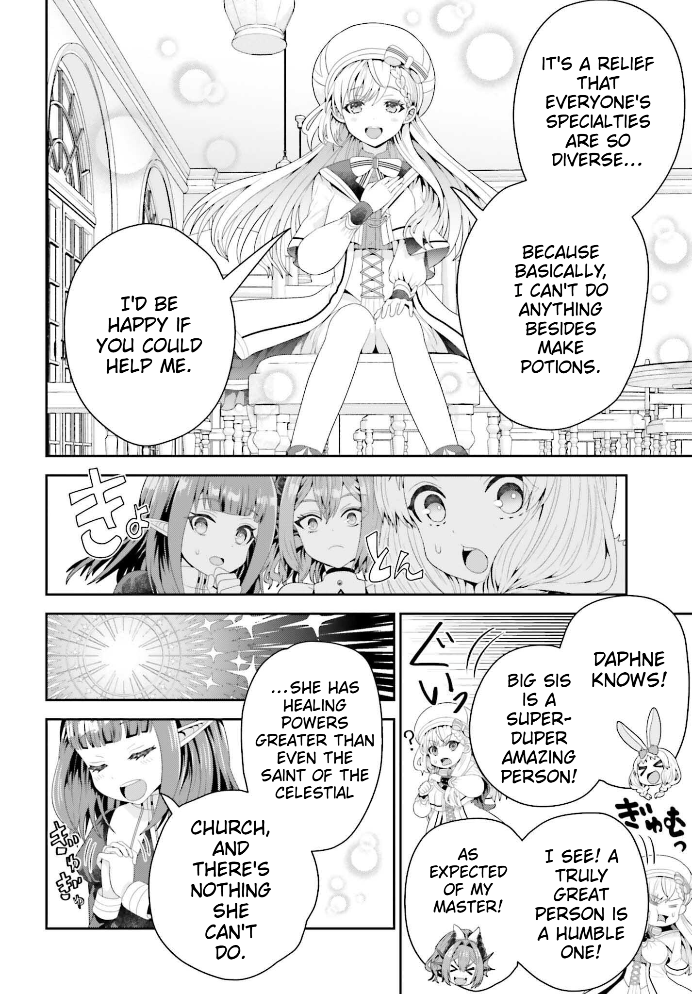The genius alchemist's leisurely, slow-life journey begins! Chapter 3 Page 12