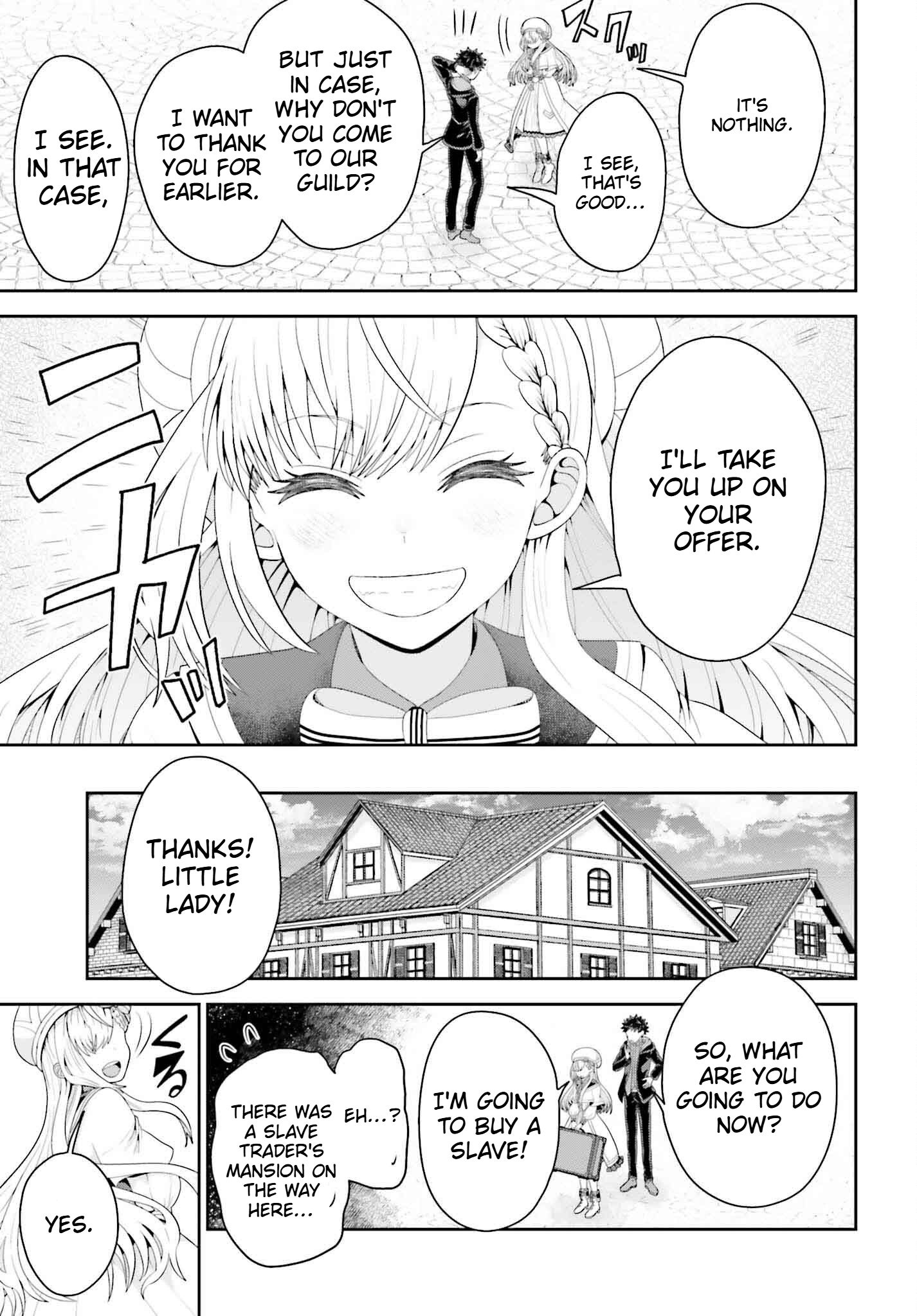 The genius alchemist's leisurely, slow-life journey begins! Chapter 2 Page 7