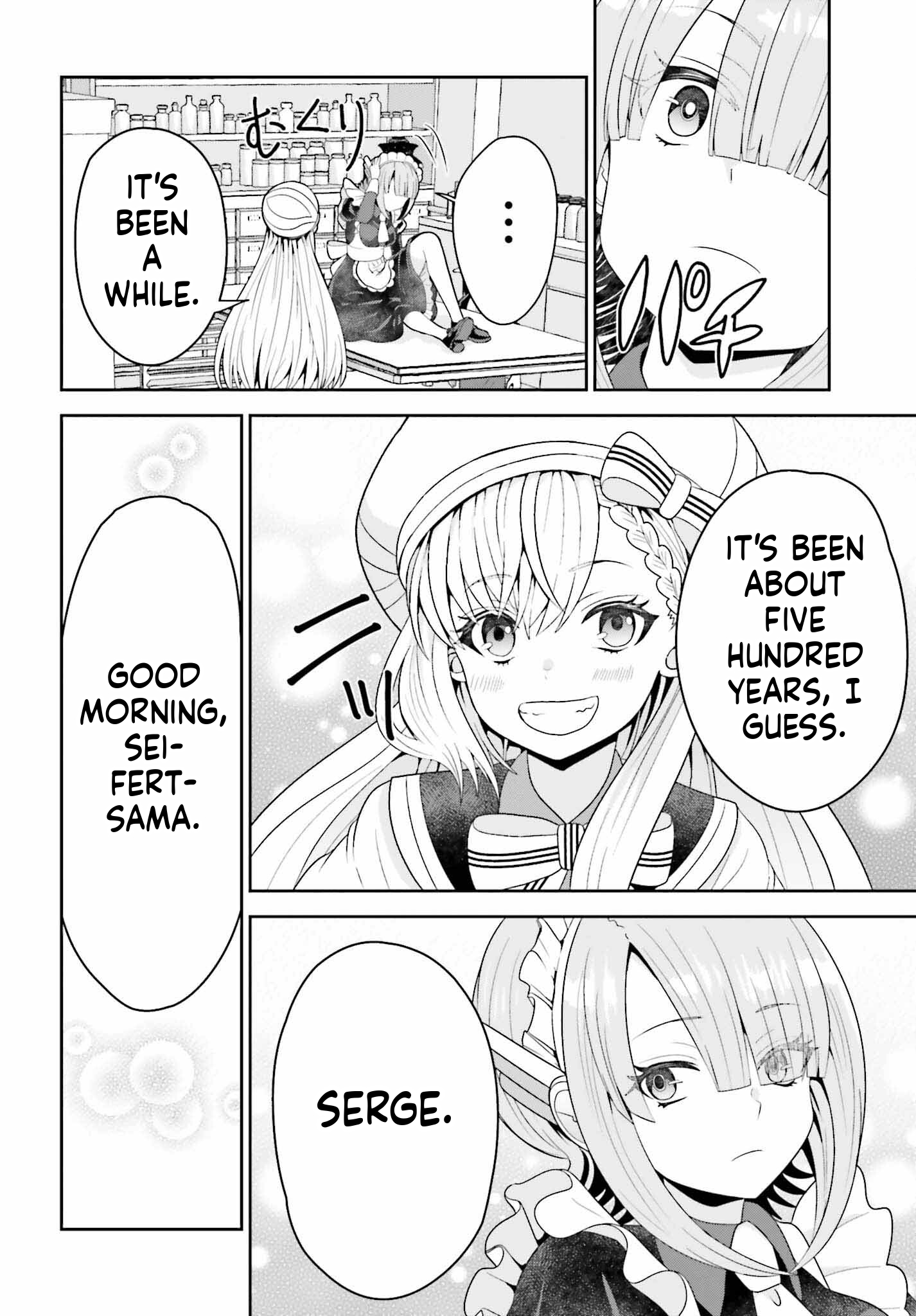 The genius alchemist's leisurely, slow-life journey begins! Chapter 7 Page 24