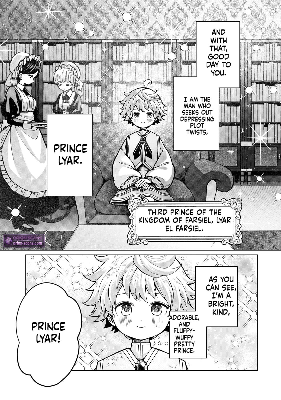 The hero who likes depressive development story VS A kind world Chapter 1 Page 5