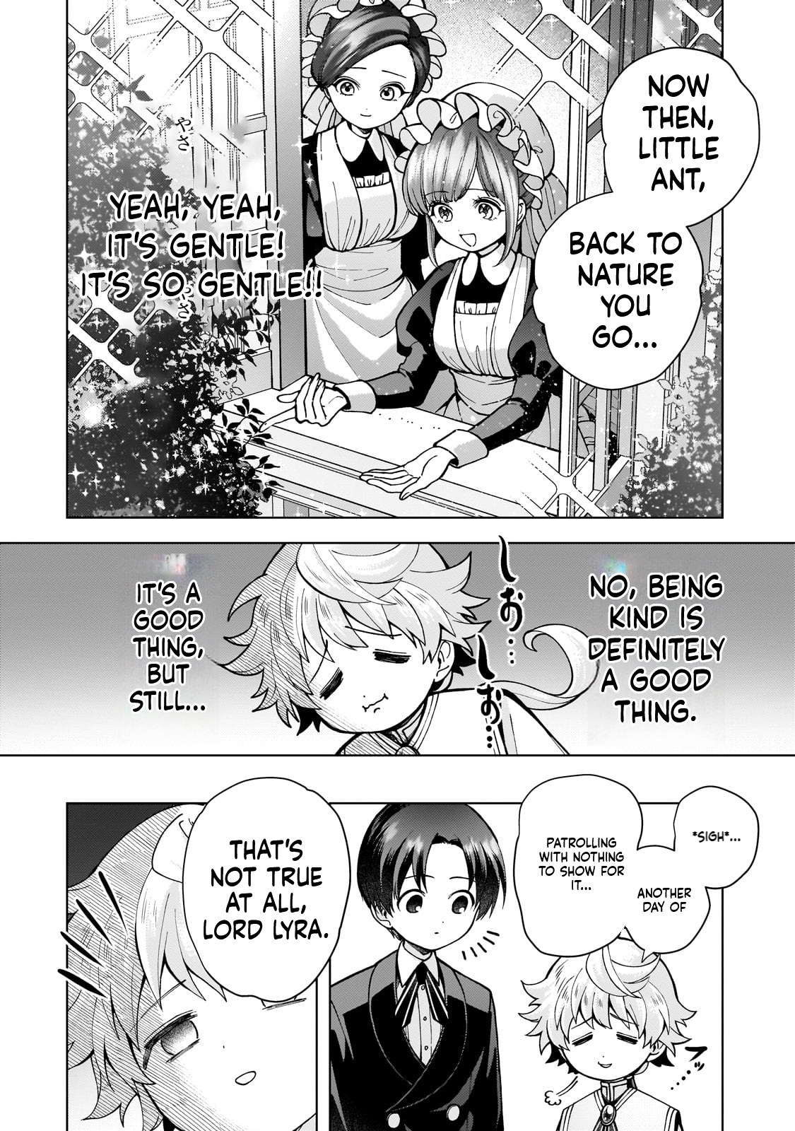 The hero who likes depressive development story VS A kind world Chapter 1 Page 32