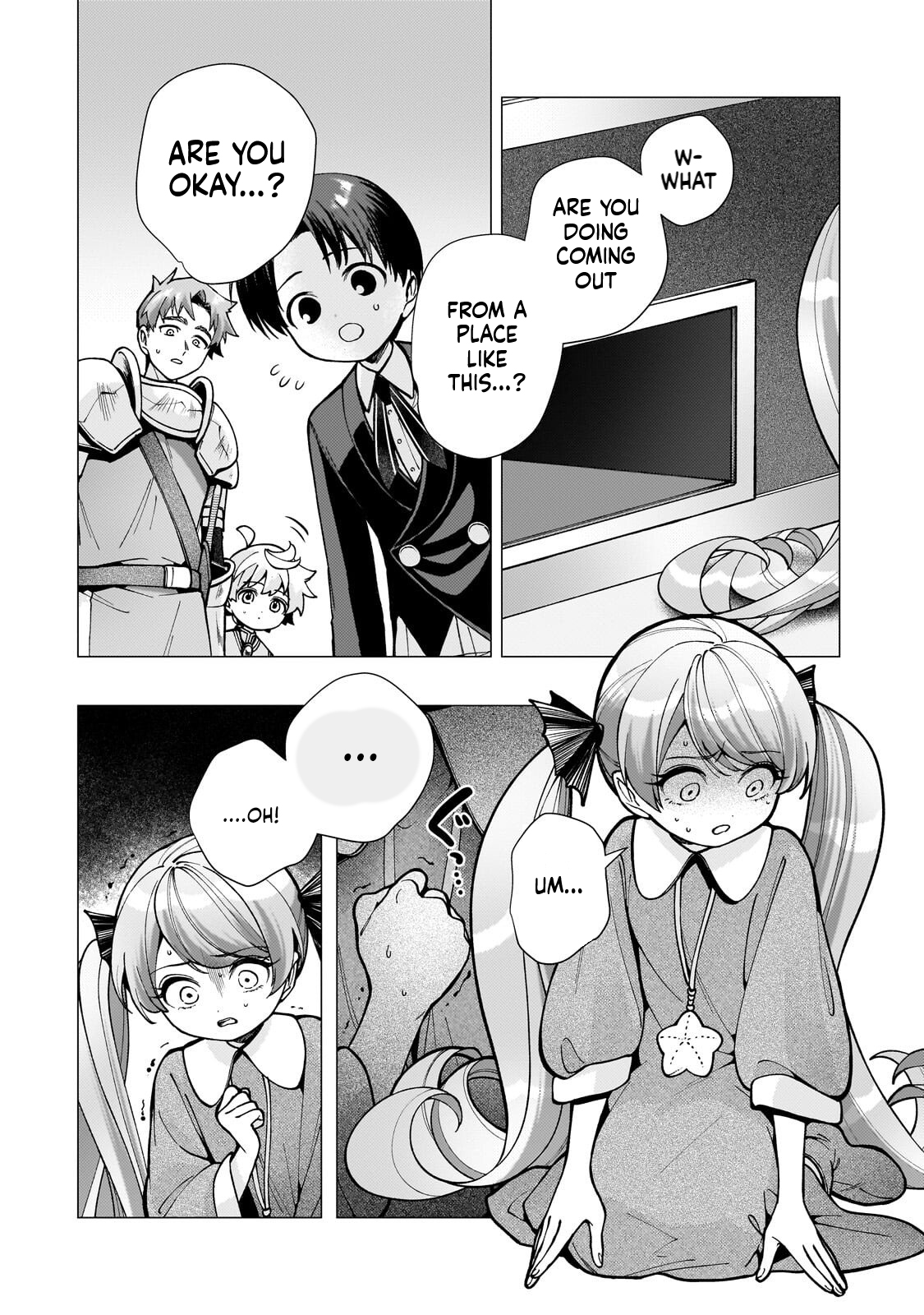 The hero who likes depressive development story VS A kind world Chapter 2 Page 21