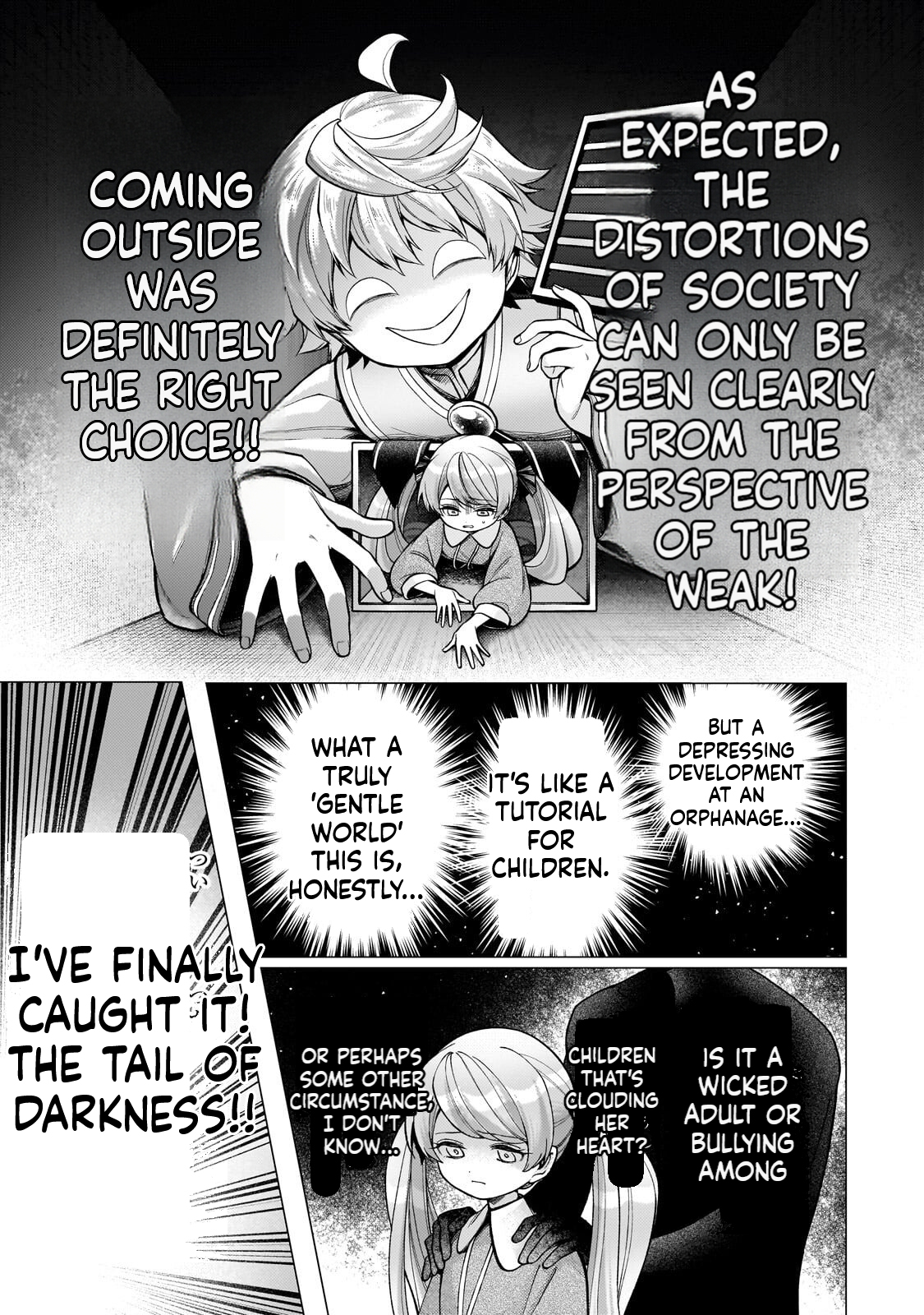 The hero who likes depressive development story VS A kind world Chapter 2 Page 24