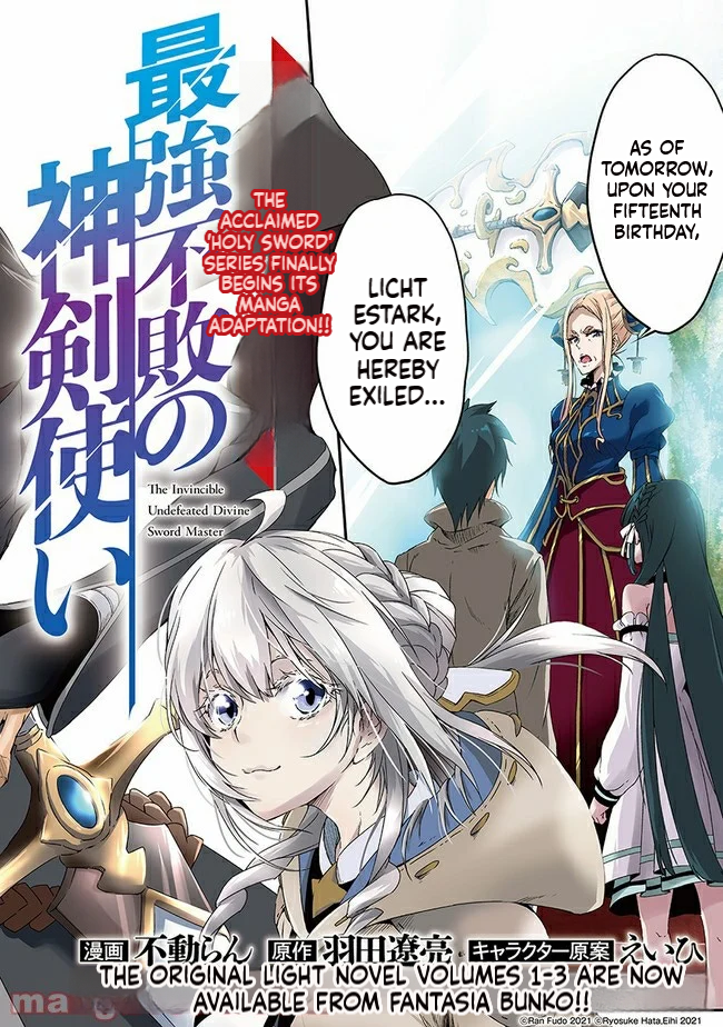The Invincible Undefeated Divine Sword Master Chapter 1 Page 3
