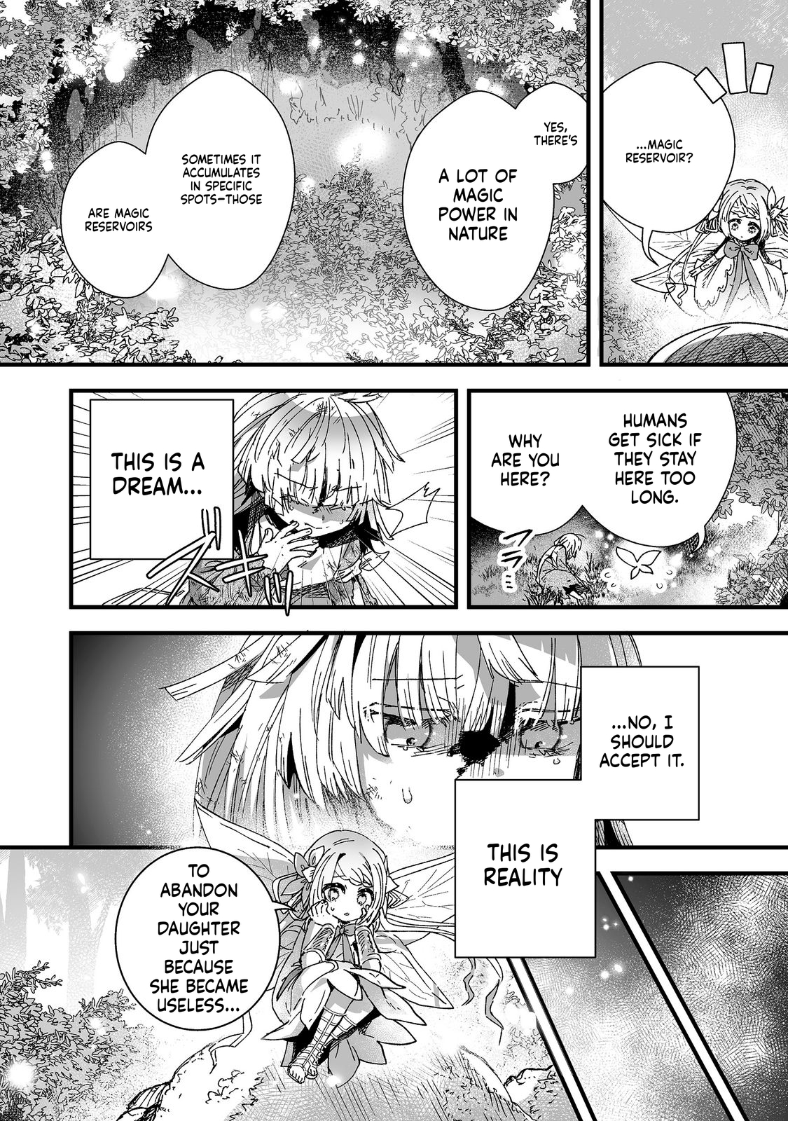 The Seven-Color Magician ~The Abandoned Girl Walks Her Second Life with Fairies~ Chapter 1 Page 18