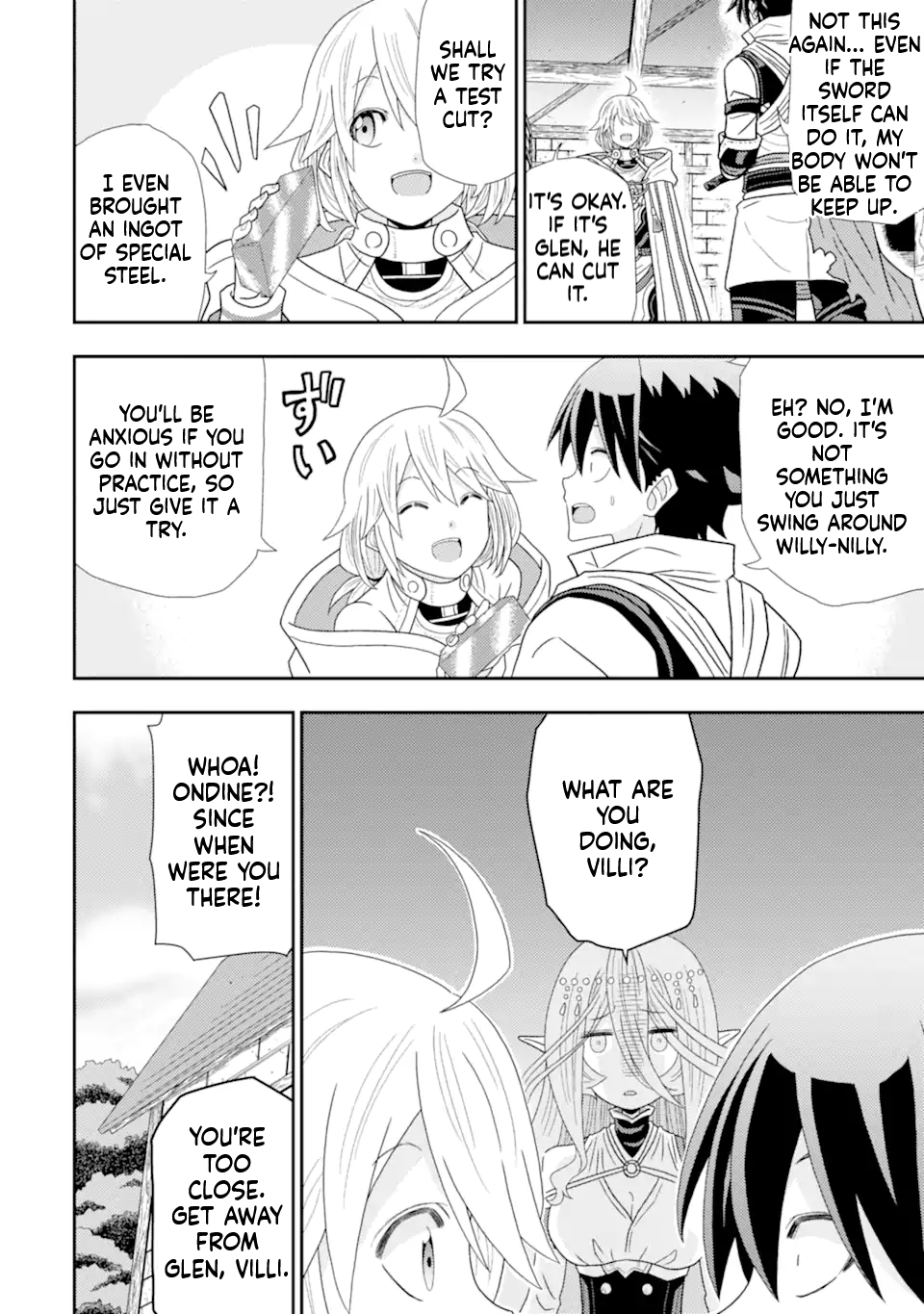 The Ugly Lizard Child and the Fallen Former Sword Saint Chapter 4 Page 5