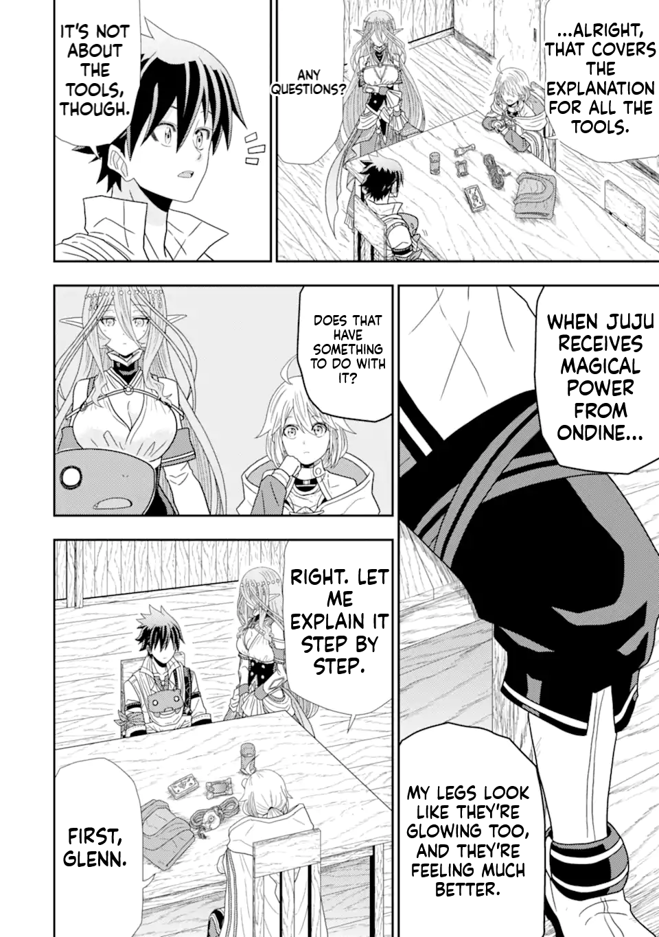 The Ugly Lizard Child and the Fallen Former Sword Saint Chapter 4 Page 7
