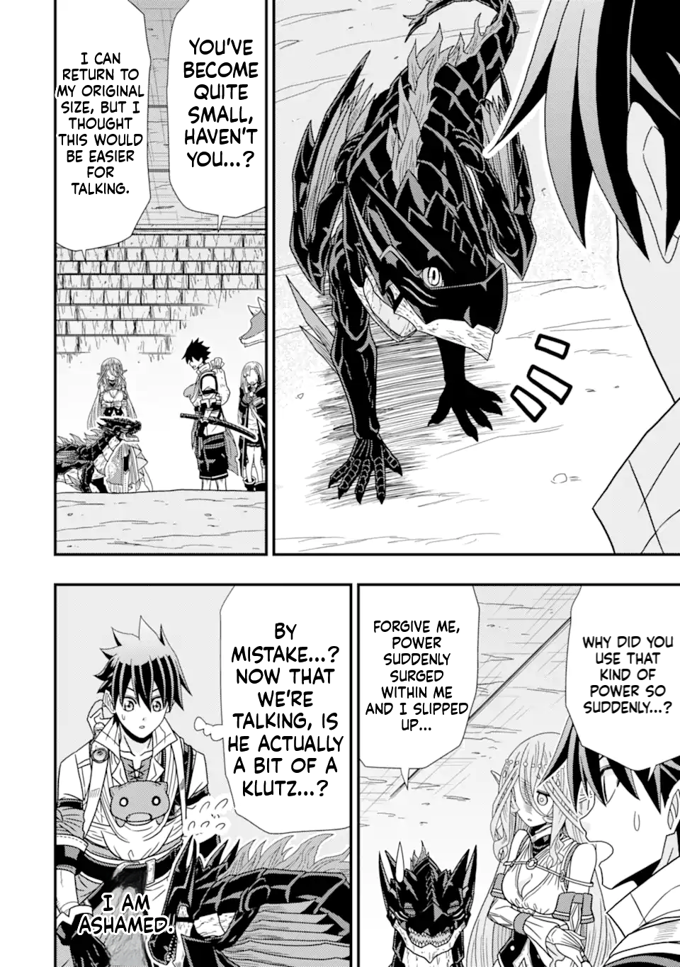 The Ugly Lizard Child and the Fallen Former Sword Saint Chapter 6 Page 21