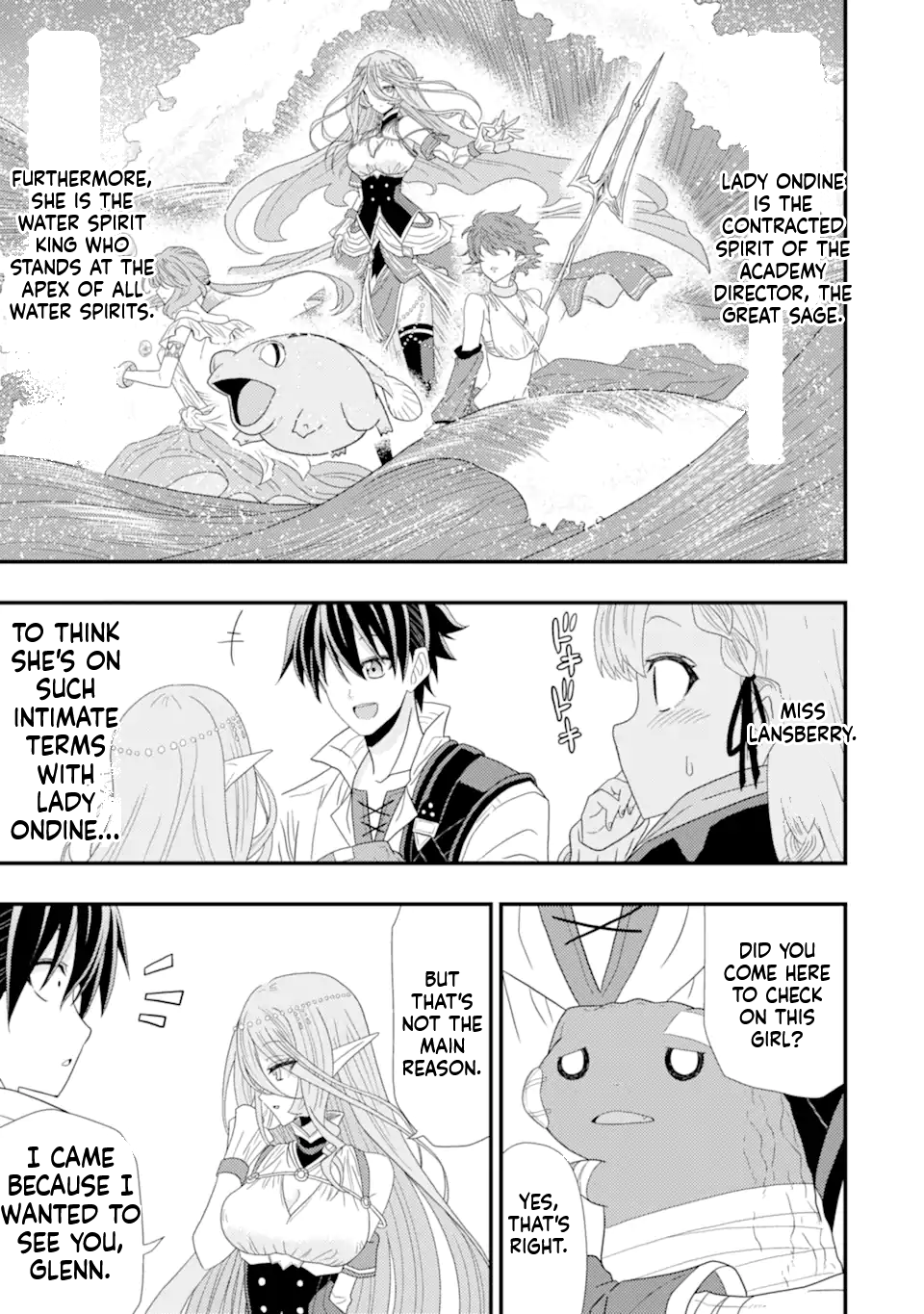 The Ugly Lizard Child and the Fallen Former Sword Saint Chapter 1 Page 38