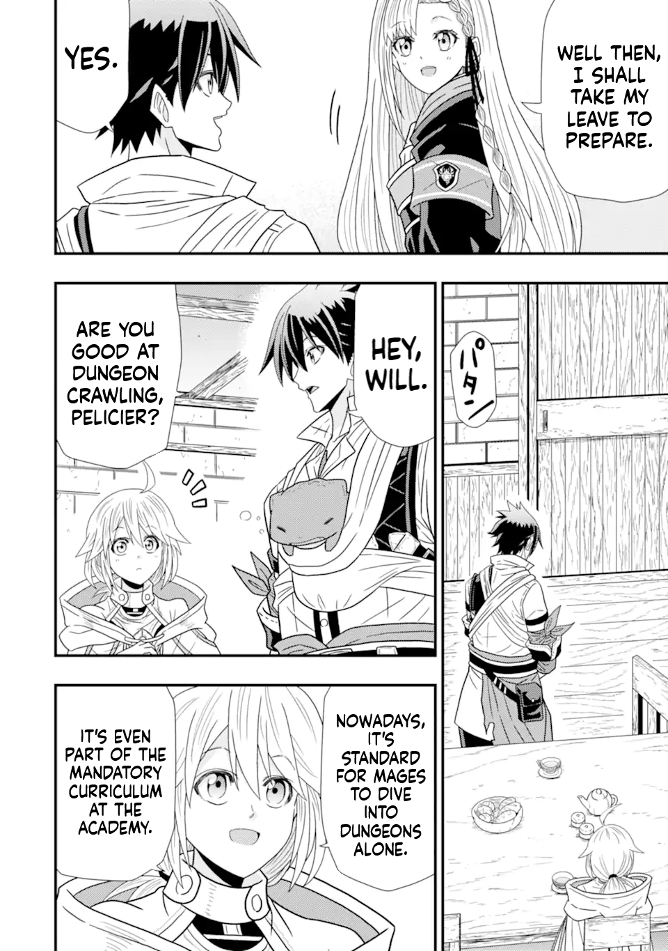 The Ugly Lizard Child and the Fallen Former Sword Saint Chapter 3 Page 21