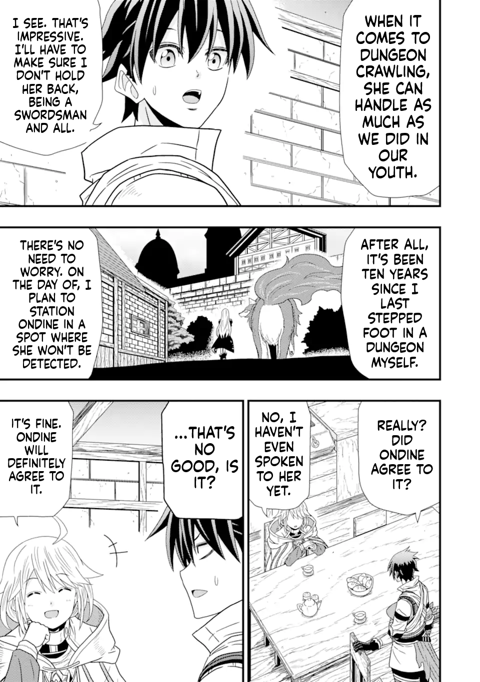 The Ugly Lizard Child and the Fallen Former Sword Saint Chapter 3 Page 22