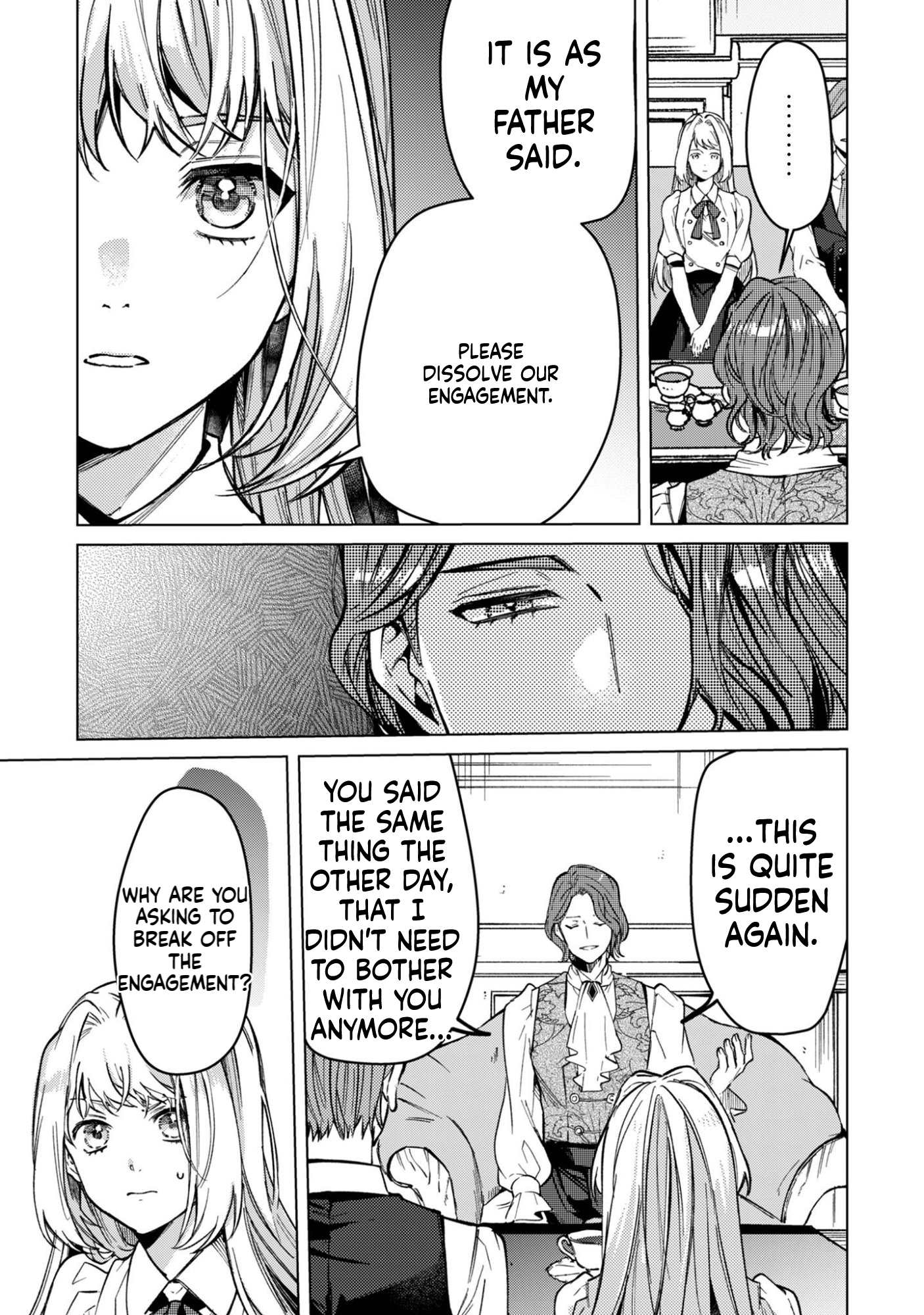 The Unlucky Noble Daughter Got A Bright Future Because Of The Light Wizard. Chapter 3 Page 6