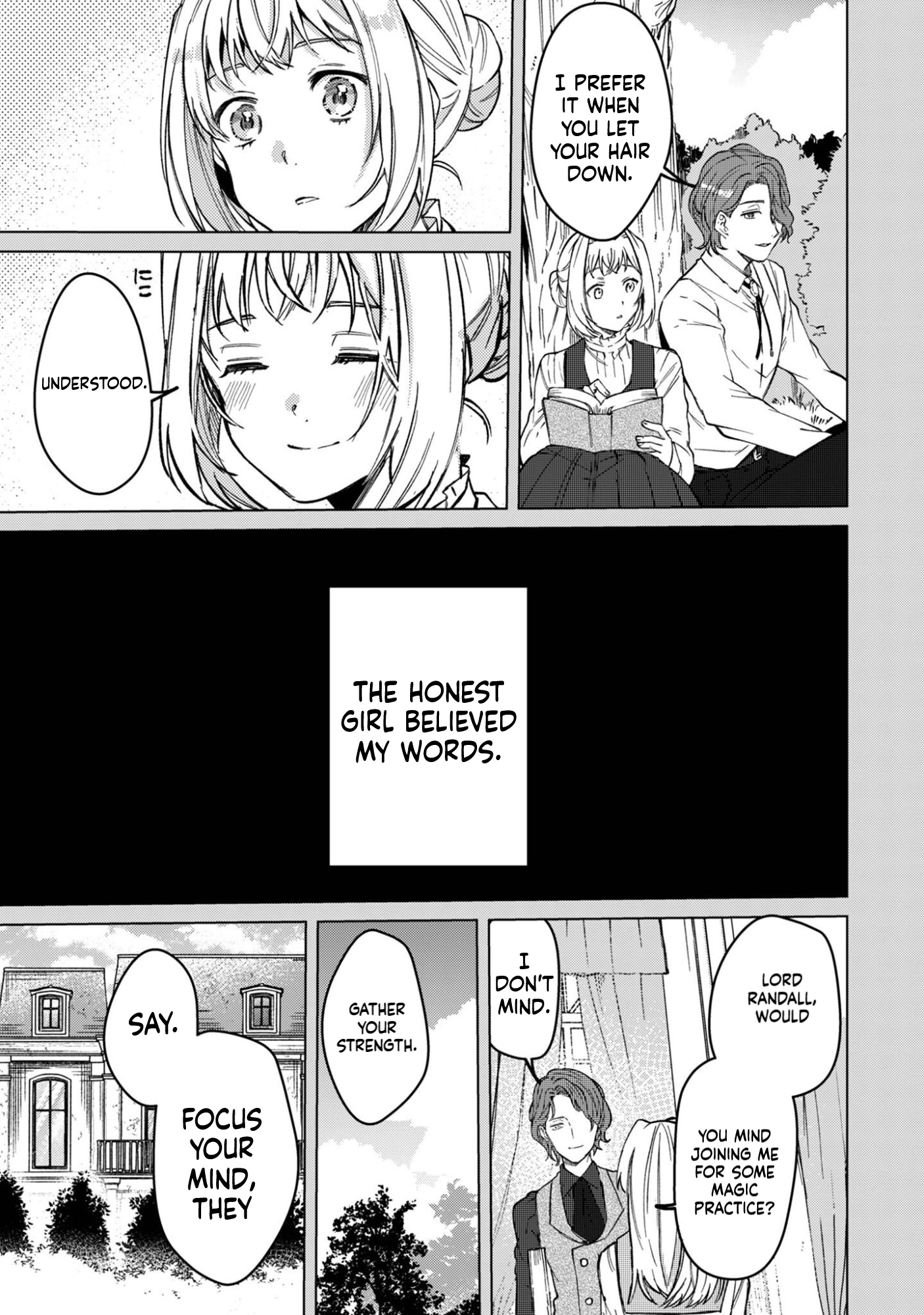 The Unlucky Noble Daughter Got A Bright Future Because Of The Light Wizard. Chapter 3 Page 22