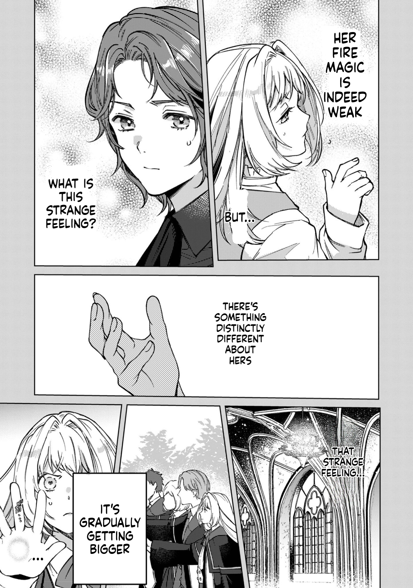 The Unlucky Noble Daughter Got A Bright Future Because Of The Light Wizard. Chapter 3 Page 24