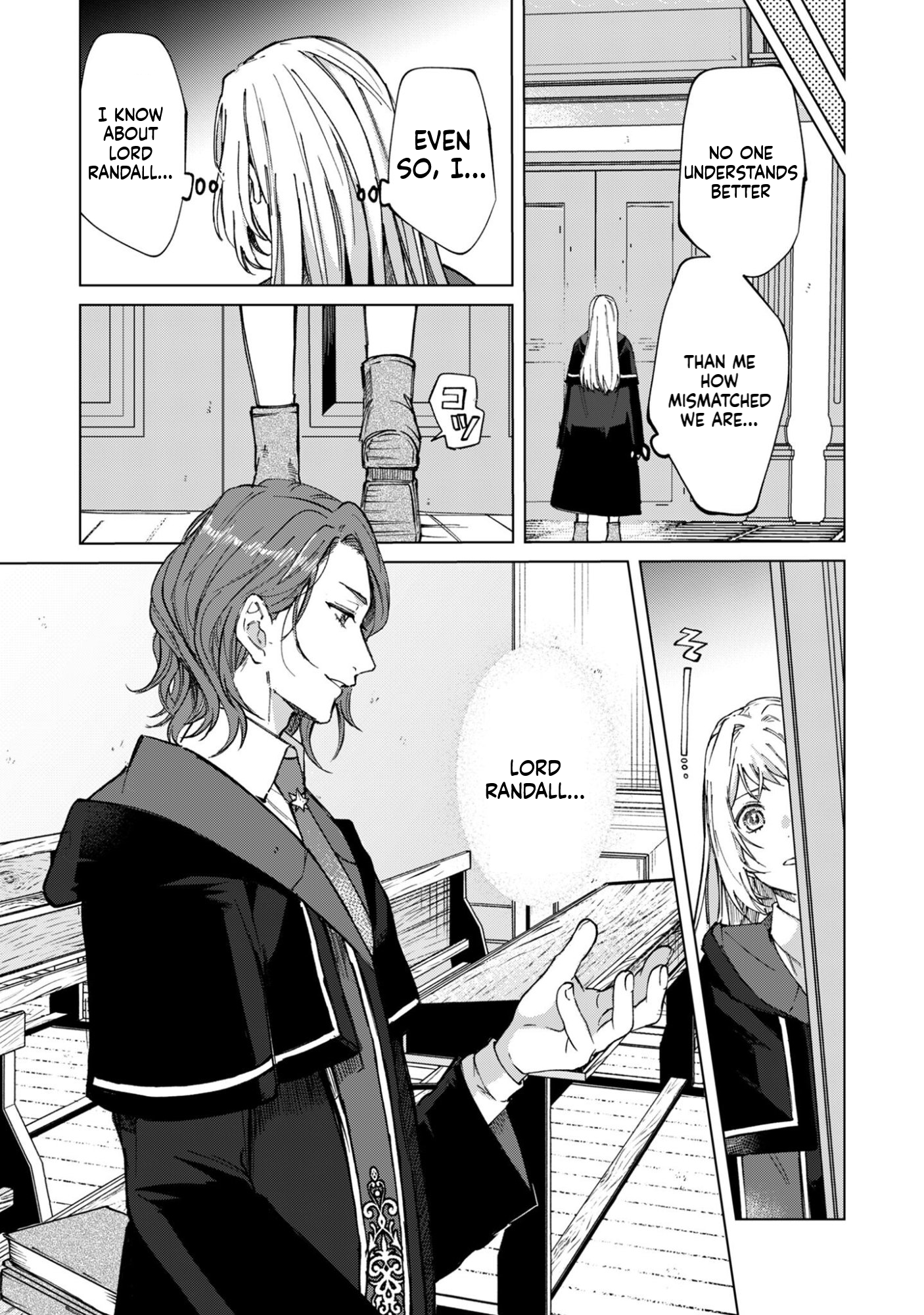 The Unlucky Noble Daughter Got A Bright Future Because Of The Light Wizard. Chapter 1 Page 8