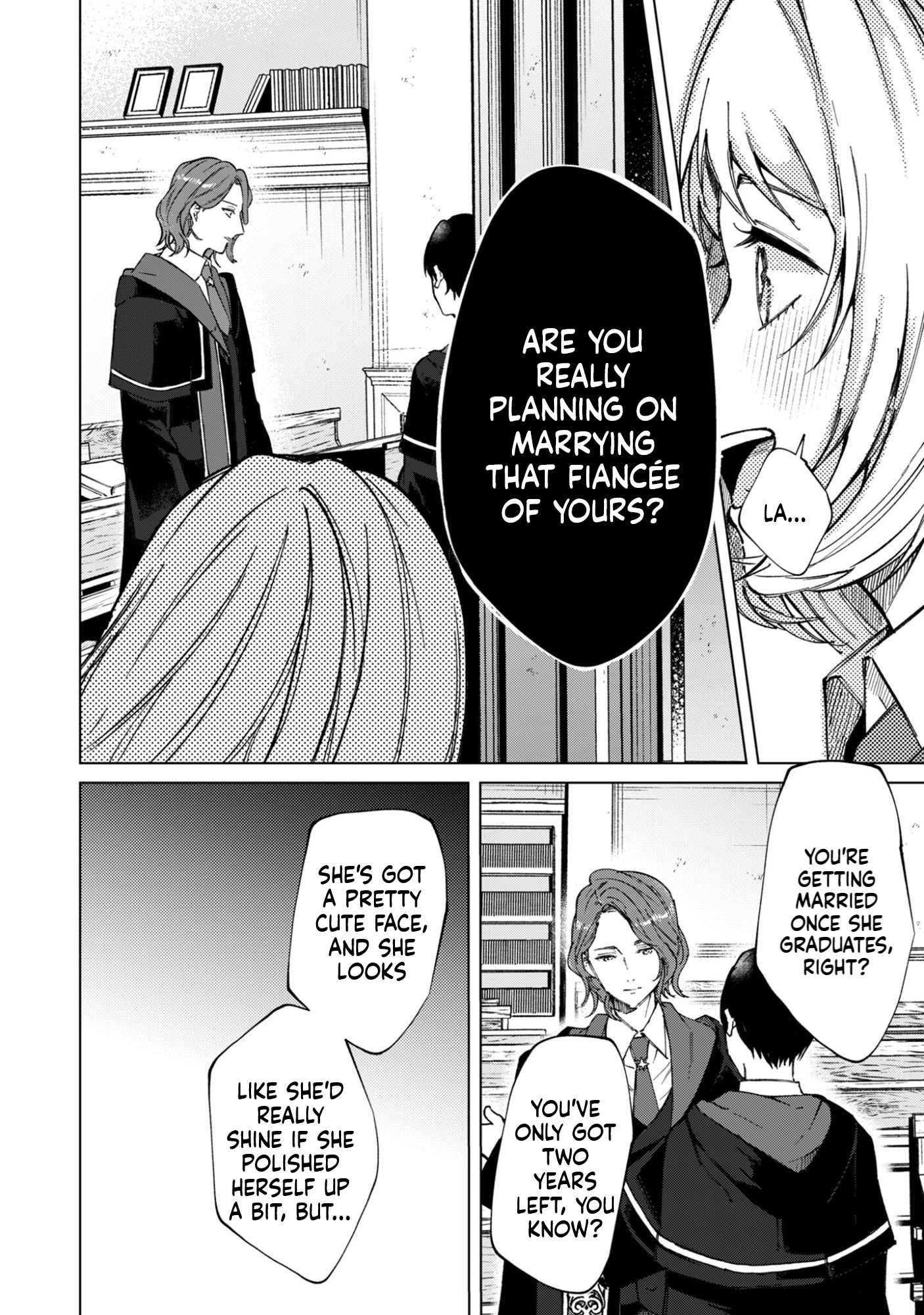 The Unlucky Noble Daughter Got A Bright Future Because Of The Light Wizard. Chapter 1 Page 9