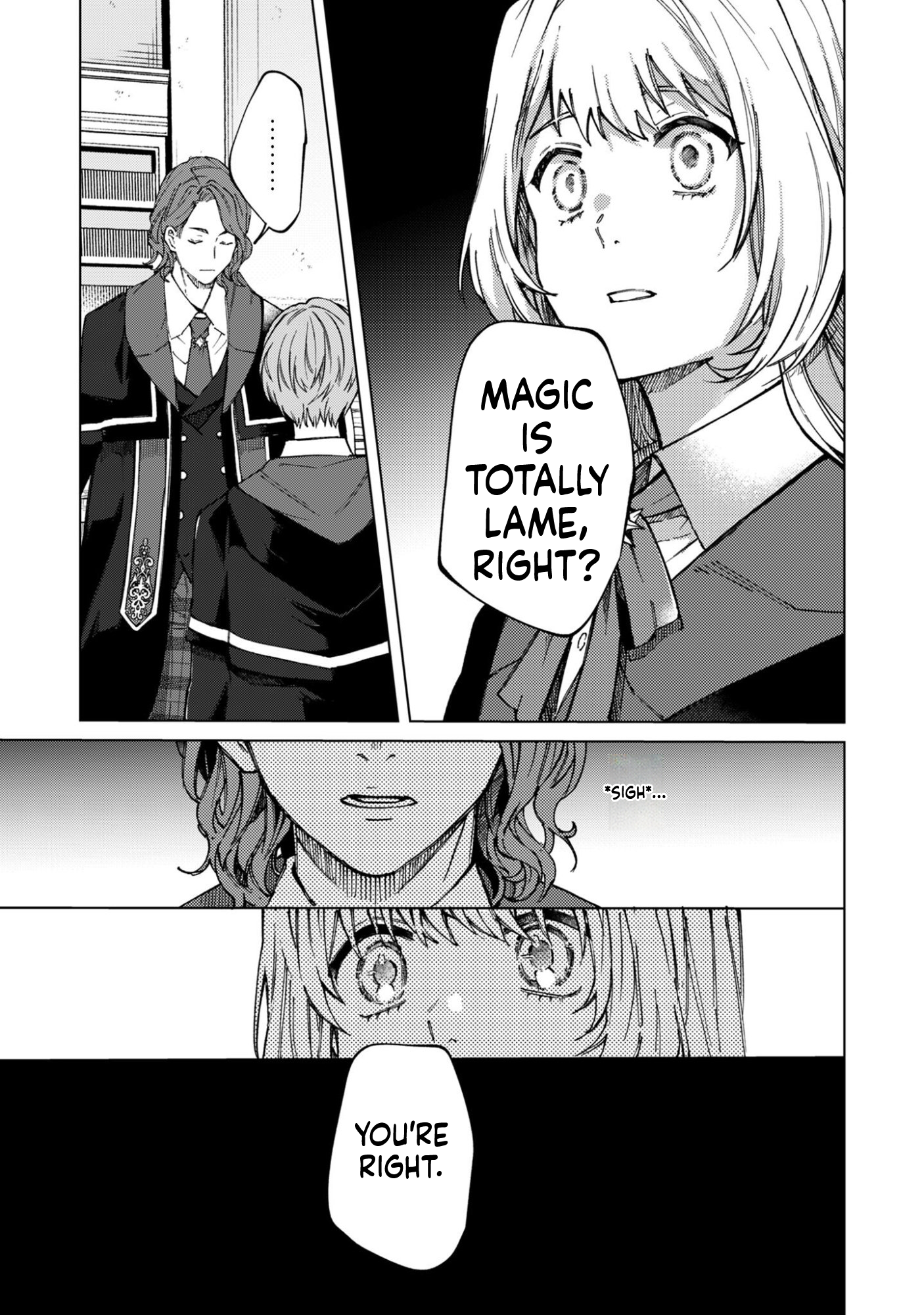 The Unlucky Noble Daughter Got A Bright Future Because Of The Light Wizard. Chapter 1 Page 10