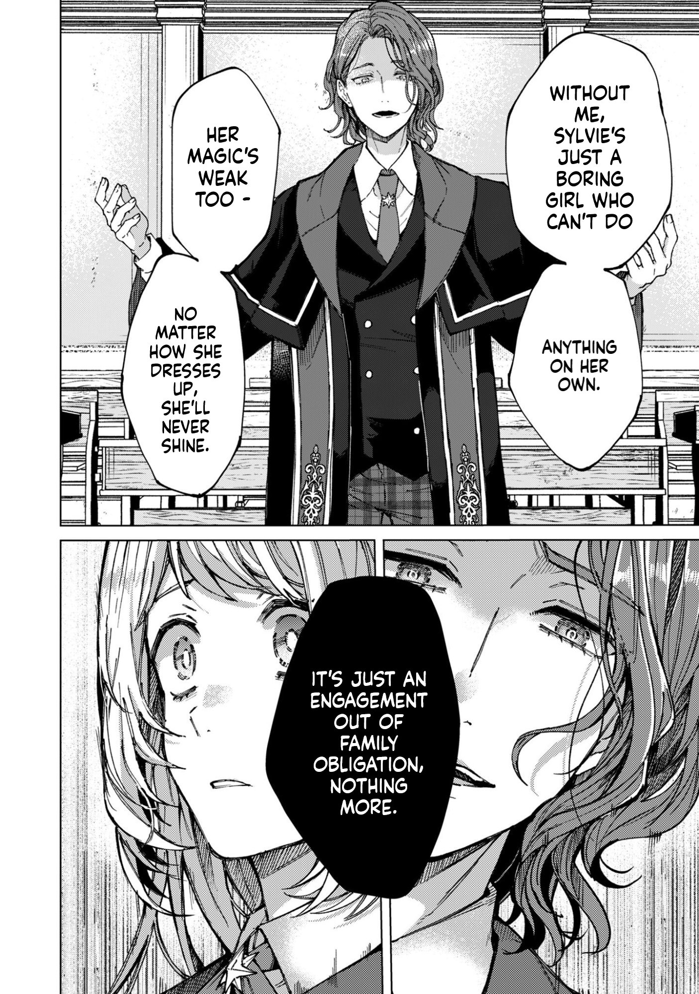 The Unlucky Noble Daughter Got A Bright Future Because Of The Light Wizard. Chapter 1 Page 11