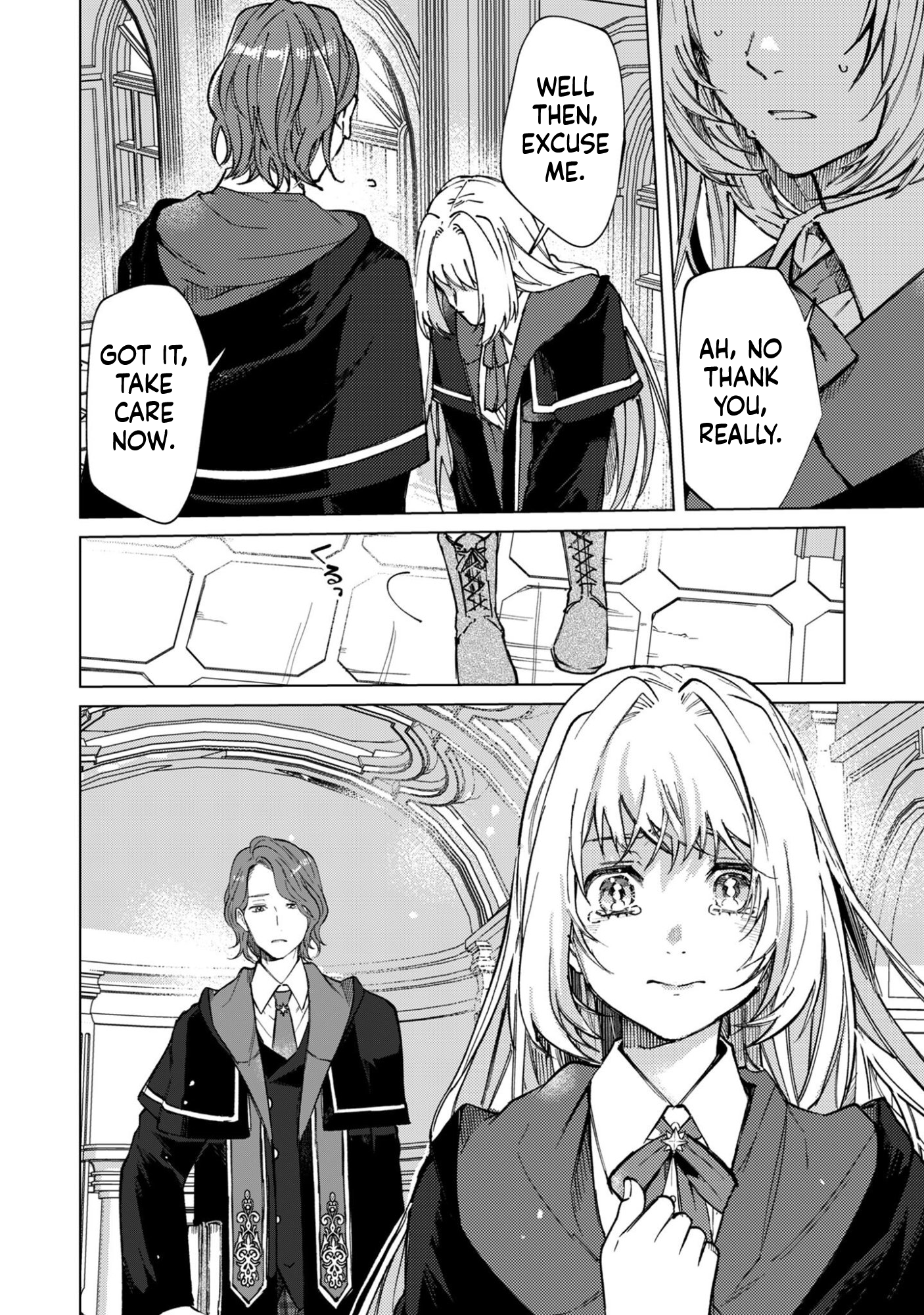 The Unlucky Noble Daughter Got A Bright Future Because Of The Light Wizard. Chapter 1 Page 15