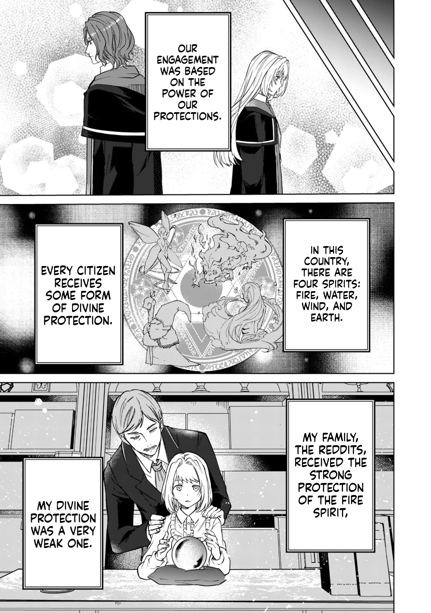 The Unlucky Noble Daughter Got A Bright Future Because Of The Light Wizard. Chapter 1 Page 20