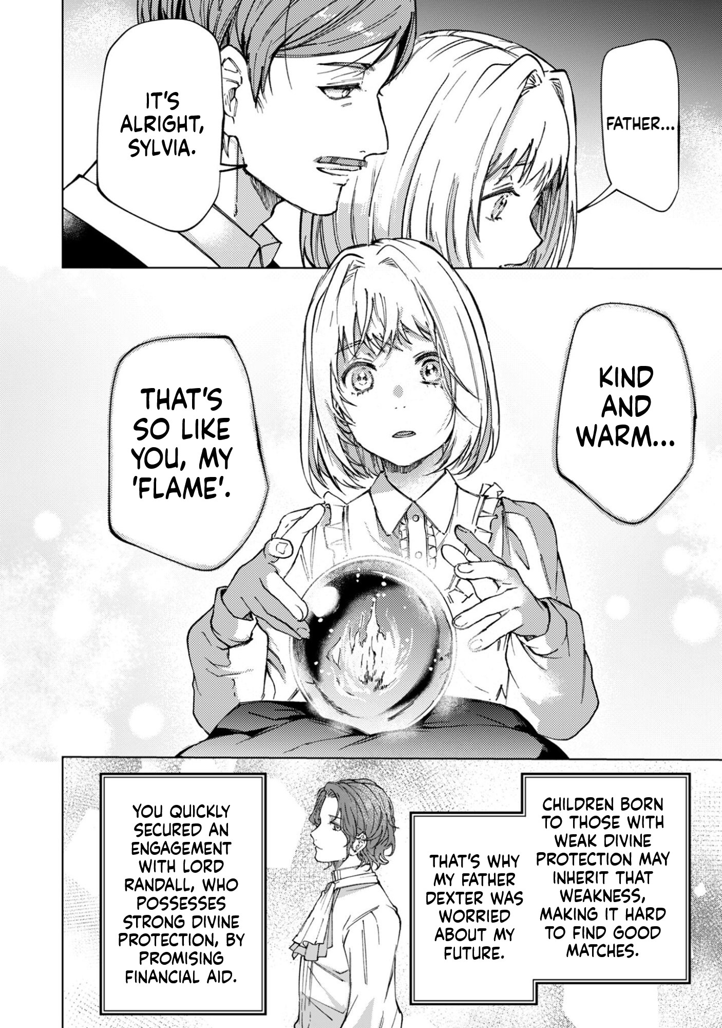 The Unlucky Noble Daughter Got A Bright Future Because Of The Light Wizard. Chapter 1 Page 21