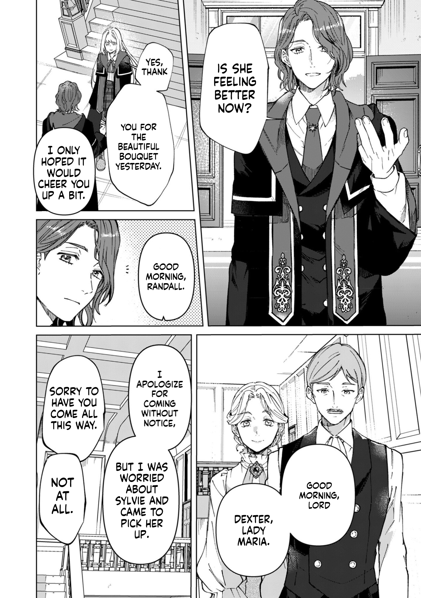 The Unlucky Noble Daughter Got A Bright Future Because Of The Light Wizard. Chapter 1 Page 23