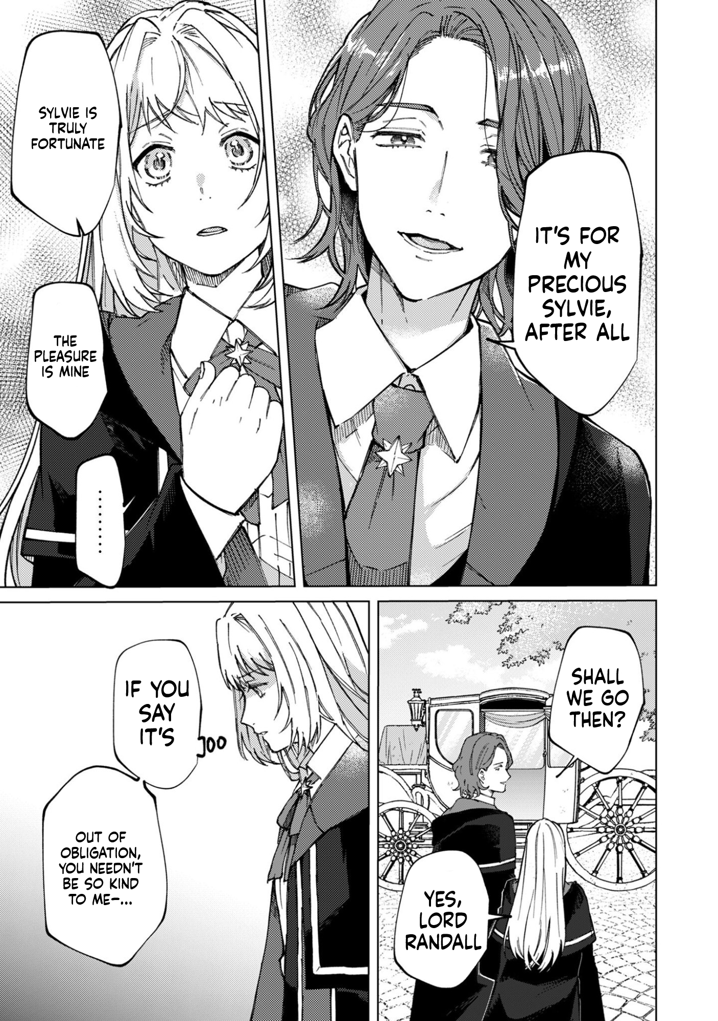 The Unlucky Noble Daughter Got A Bright Future Because Of The Light Wizard. Chapter 1 Page 24