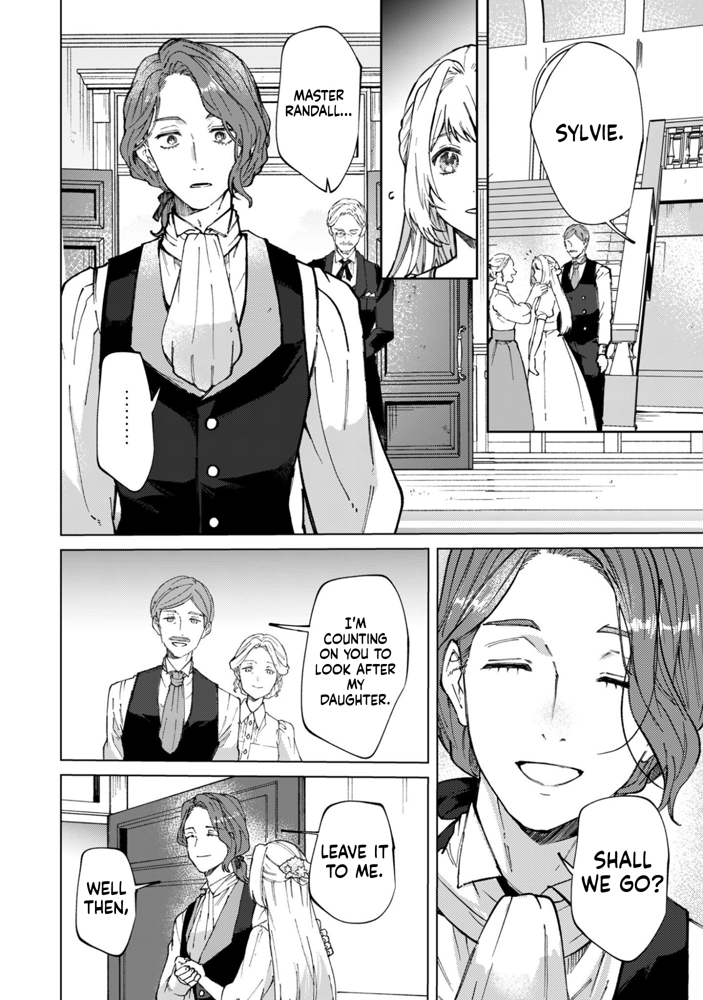 The Unlucky Noble Daughter Got A Bright Future Because Of The Light Wizard. Chapter 2 Page 3
