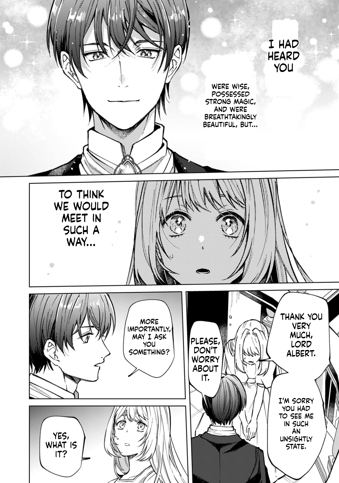 The Unlucky Noble Daughter Got A Bright Future Because Of The Light Wizard. Chapter 2 Page 27