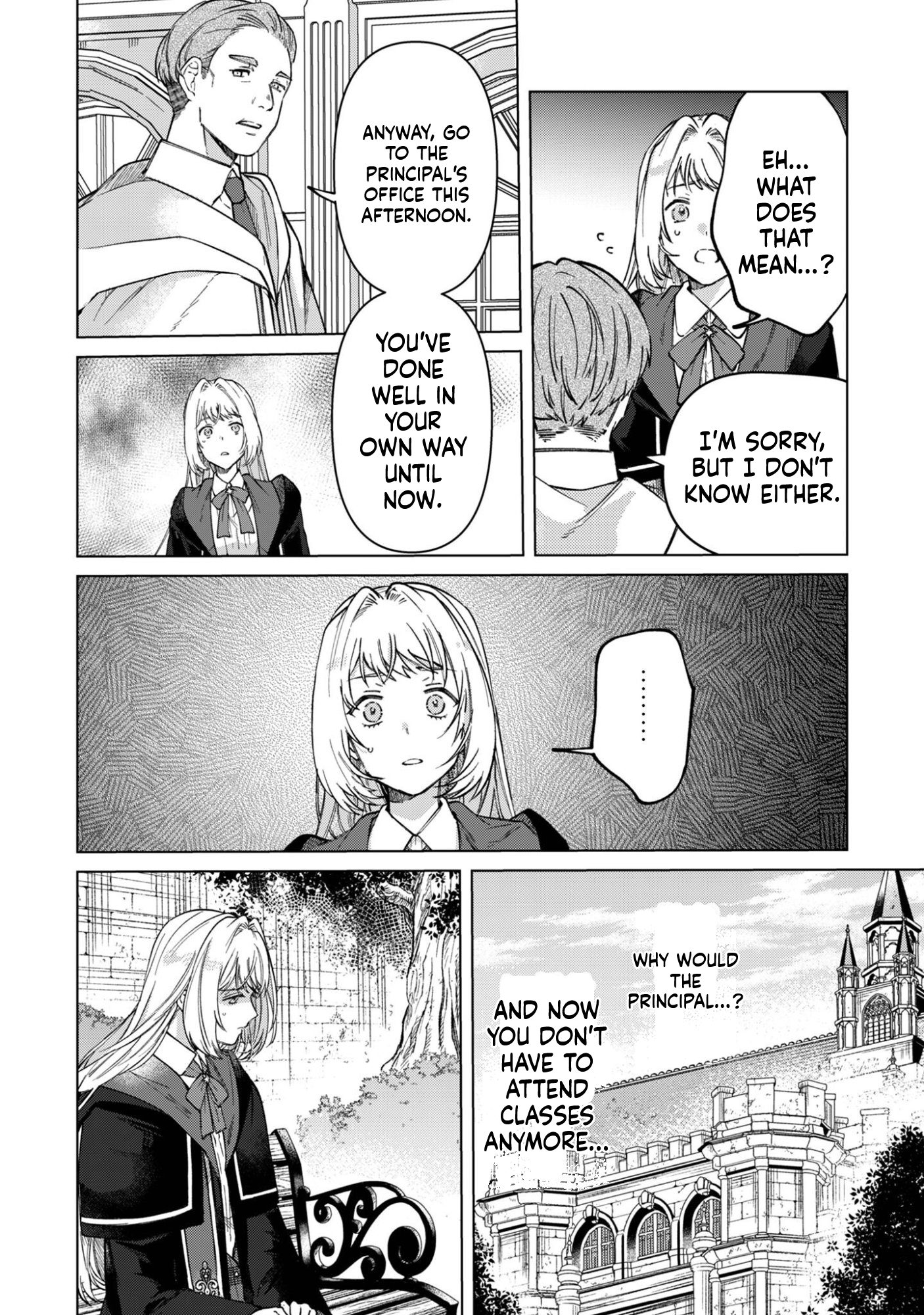The Unlucky Noble Daughter Got A Bright Future Because Of The Light Wizard. Chapter 4 Page 3