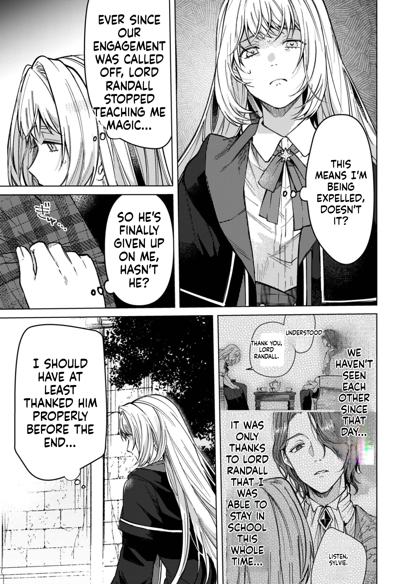 The Unlucky Noble Daughter Got A Bright Future Because Of The Light Wizard. Chapter 4 Page 4