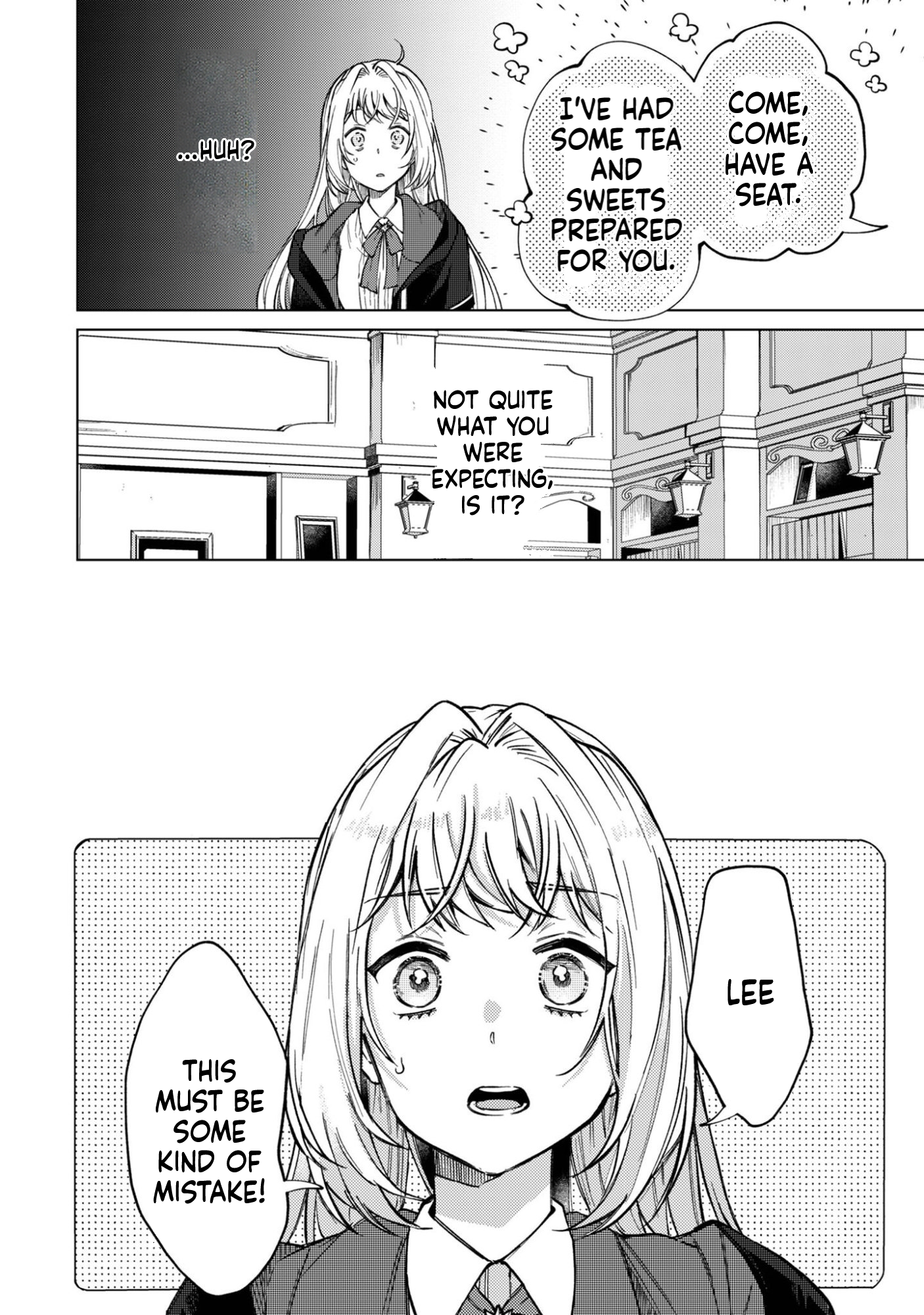 The Unlucky Noble Daughter Got A Bright Future Because Of The Light Wizard. Chapter 4 Page 15