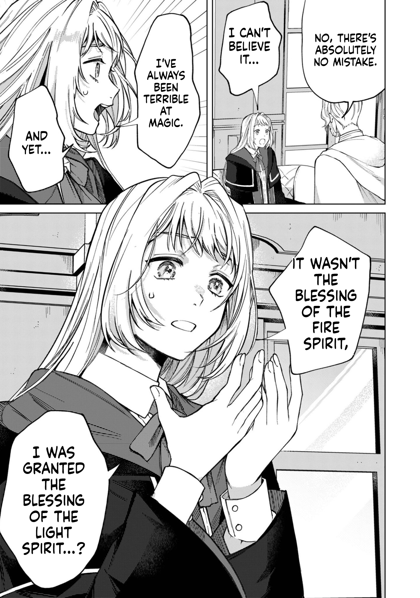 The Unlucky Noble Daughter Got A Bright Future Because Of The Light Wizard. Chapter 4 Page 16