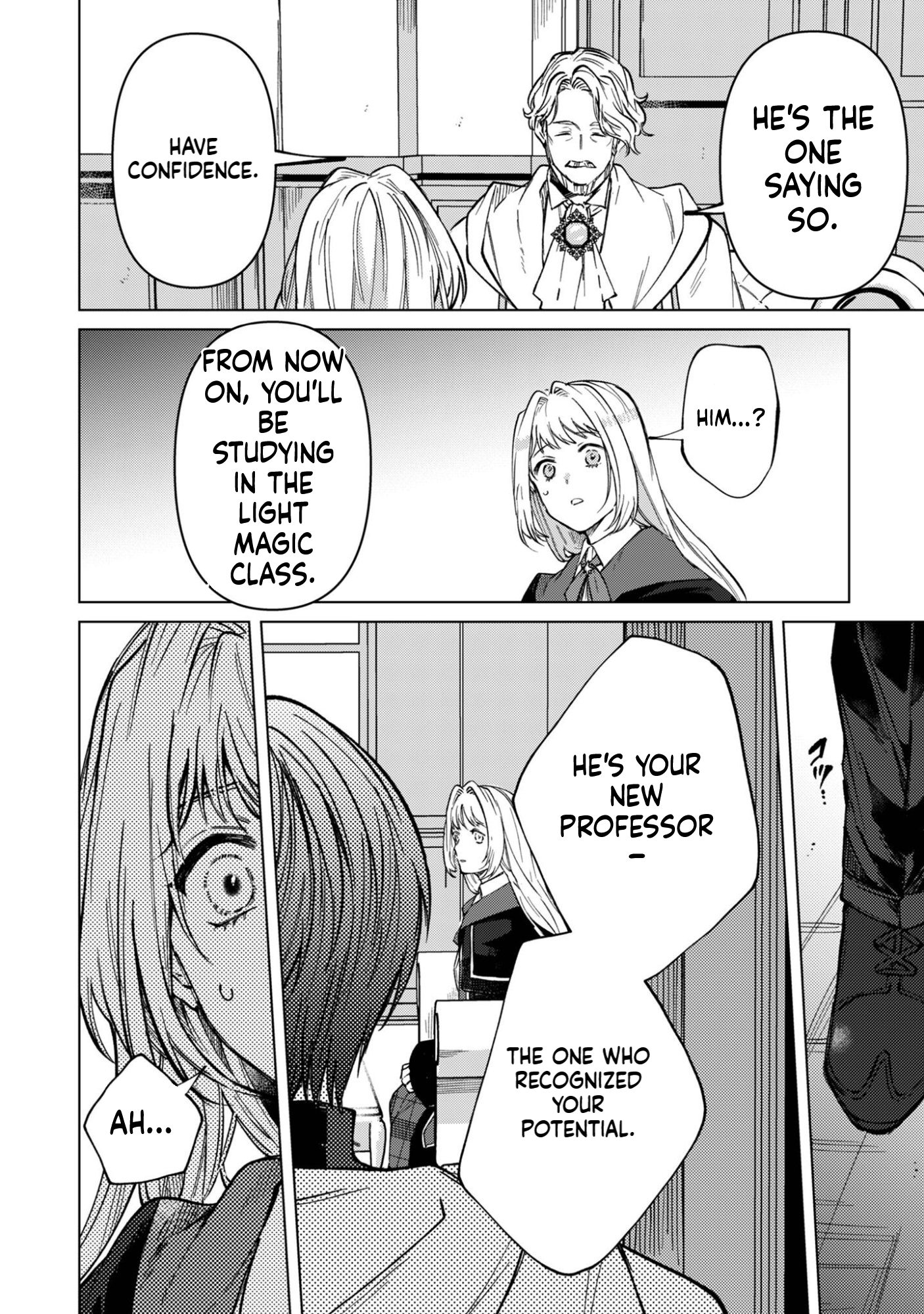 The Unlucky Noble Daughter Got A Bright Future Because Of The Light Wizard. Chapter 4 Page 17