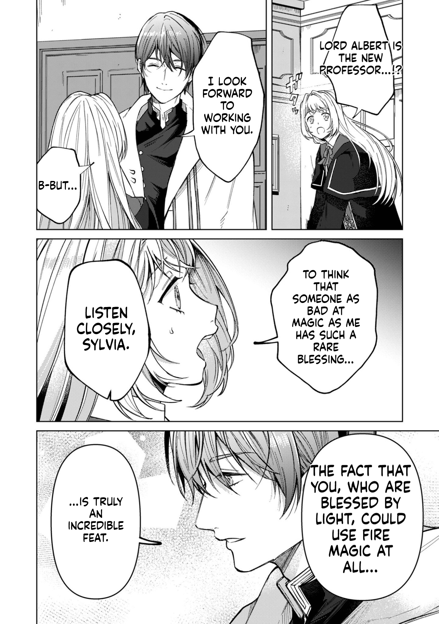The Unlucky Noble Daughter Got A Bright Future Because Of The Light Wizard. Chapter 4 Page 19
