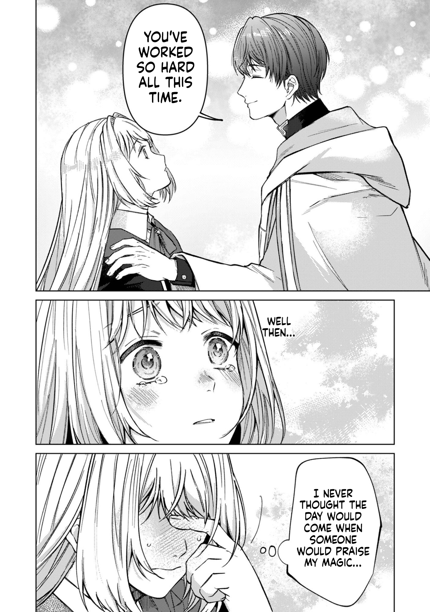 The Unlucky Noble Daughter Got A Bright Future Because Of The Light Wizard. Chapter 4 Page 21