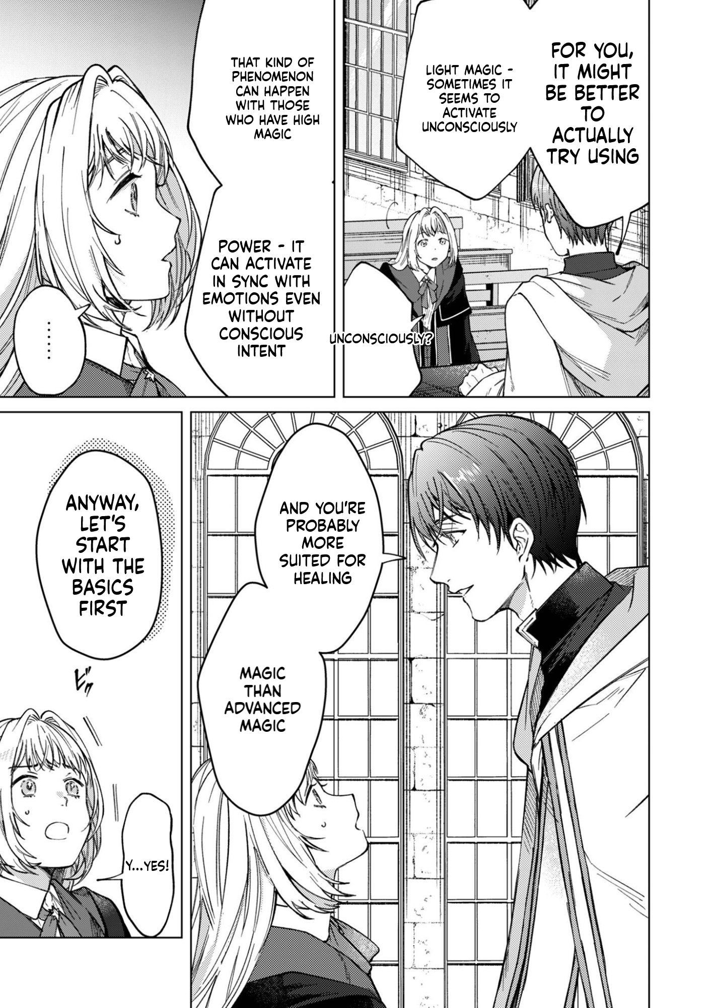 The Unlucky Noble Daughter Got A Bright Future Because Of The Light Wizard. Chapter 4 Page 28