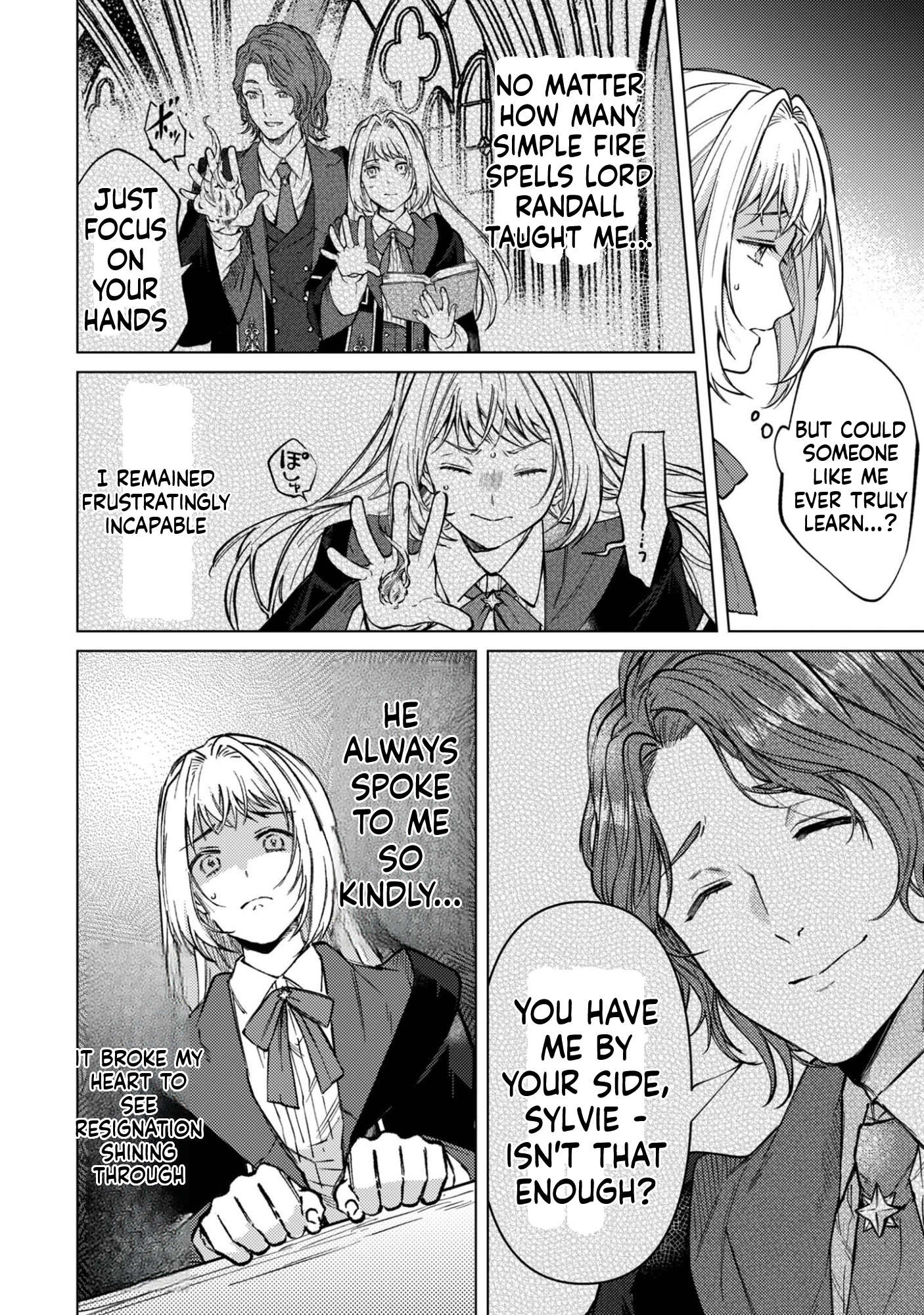 The Unlucky Noble Daughter Got A Bright Future Because Of The Light Wizard. Chapter 4 Page 29